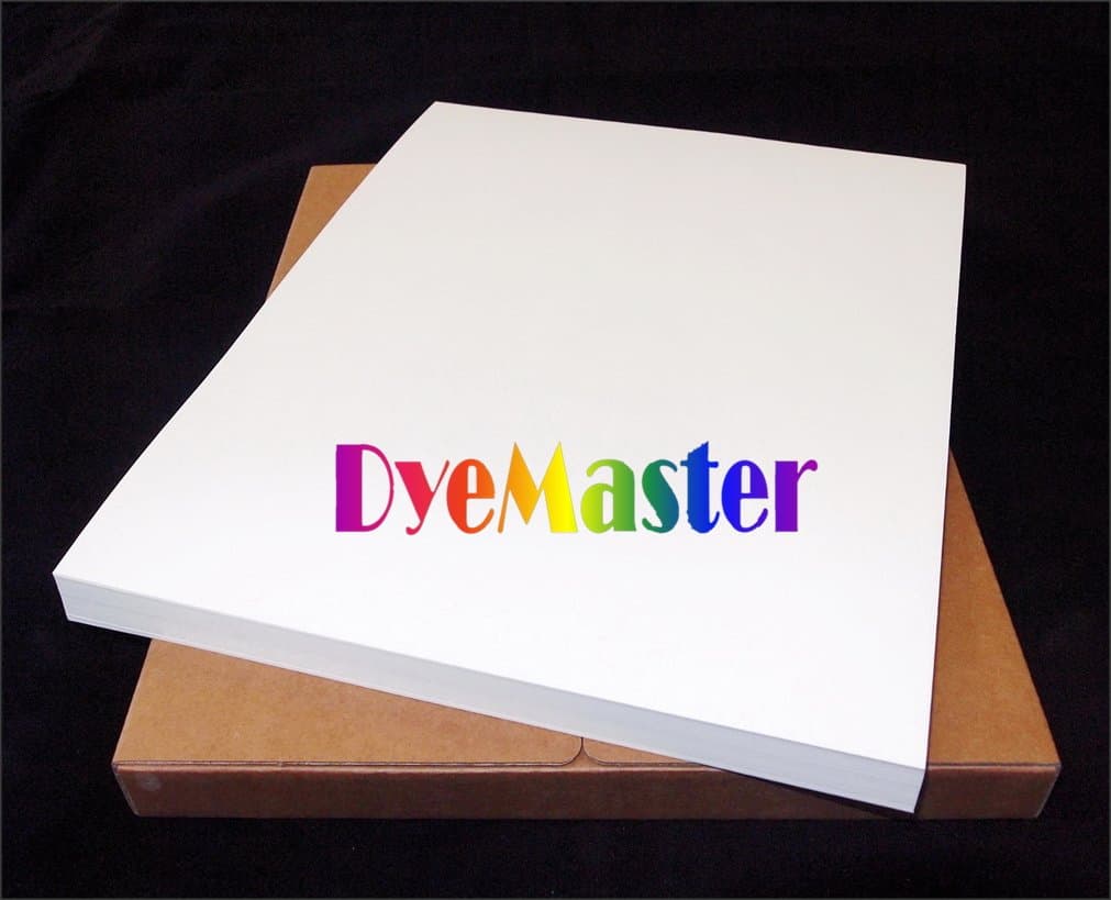 DyeMaster Sublimation Paper for Ricoh Gel/Epson Printer, 11 x 17" Sheets, 10-Pack Box