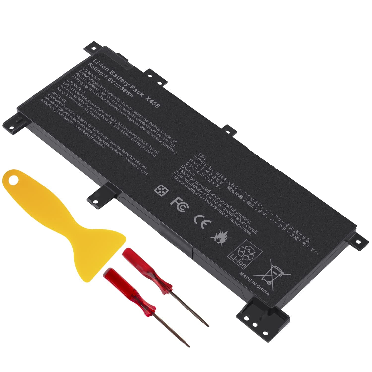 TREE.NB C21N1508 Battery for Asus X456 X456UA X456UA1A X456UA-1A X456UA1B X456UA-1B X456UA1C X456UA-1C X456UA3G X456UA-3G X456UB X456UF X456UJ X456UQ X456UR X456UV 0B200-01740000