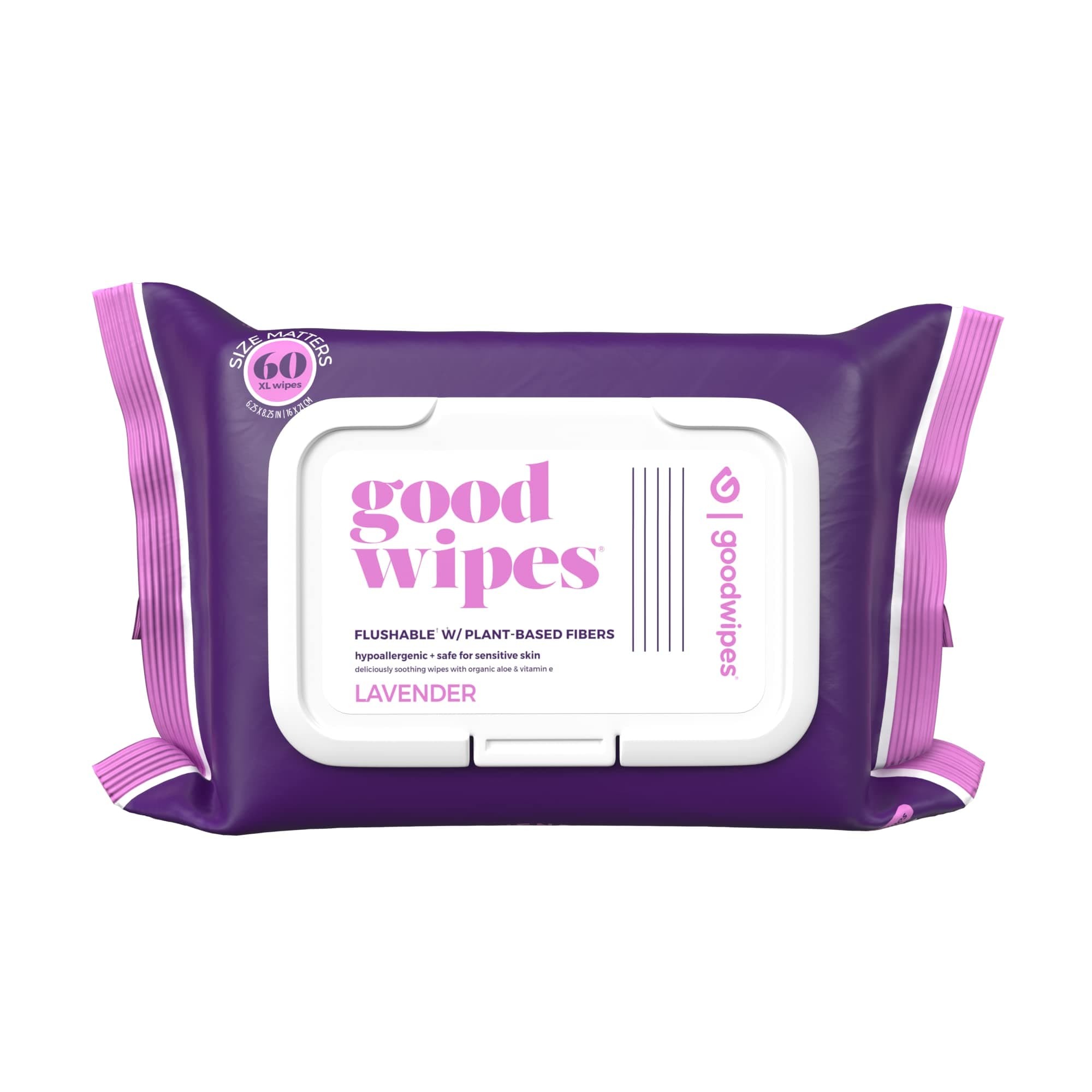 GoodWipes Down There Wipes for Women, Feminine Wipes, 50 Piece