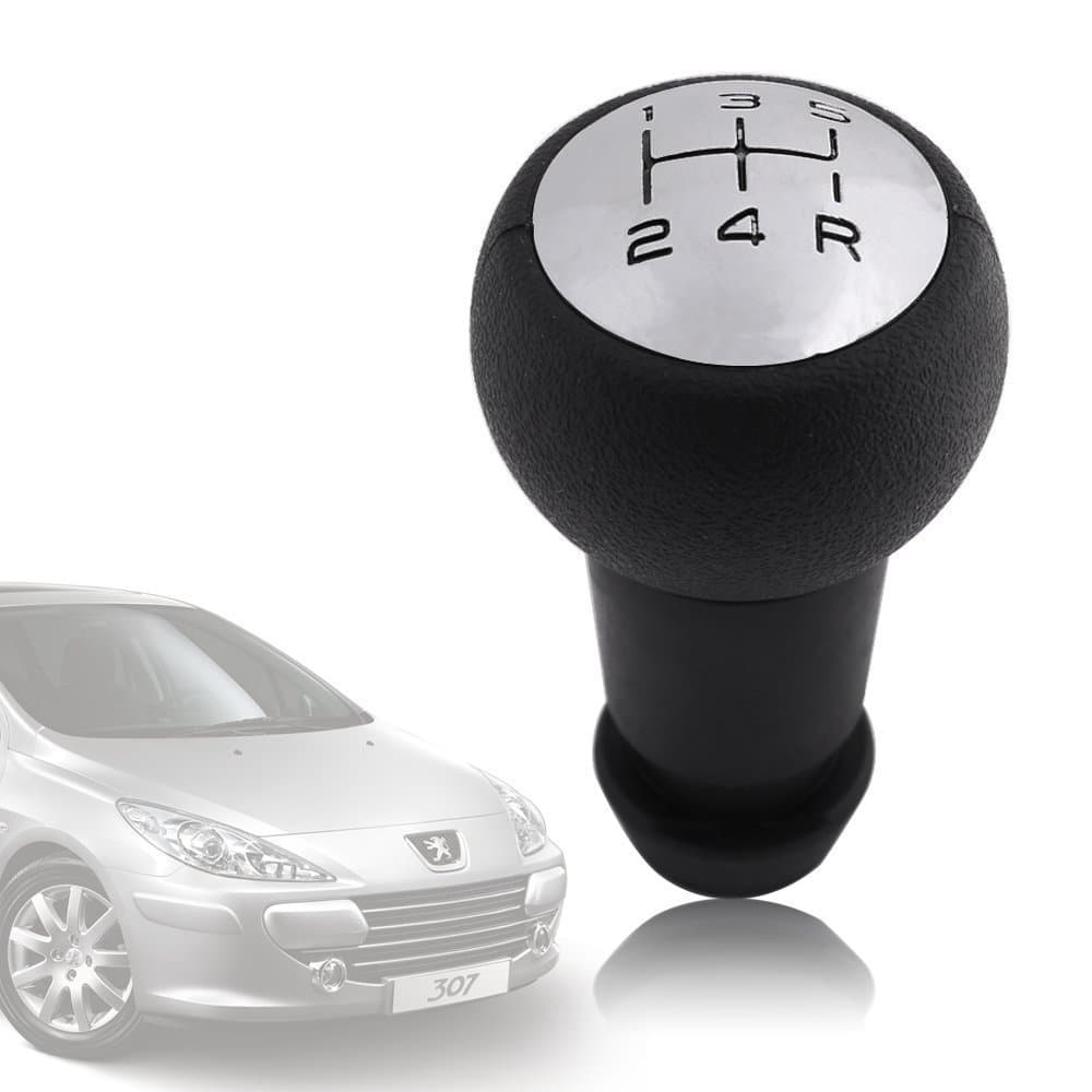 Ceiceili 5 Speed Gearstick Knob for Peut 106 / 107 / 205 / 206 / 207 / 306 / 307 / 308 / 406 / 407 and Citroen C2 / C3 / C4 / Saxo / Picasso / Berlingo / GTI / Xsara