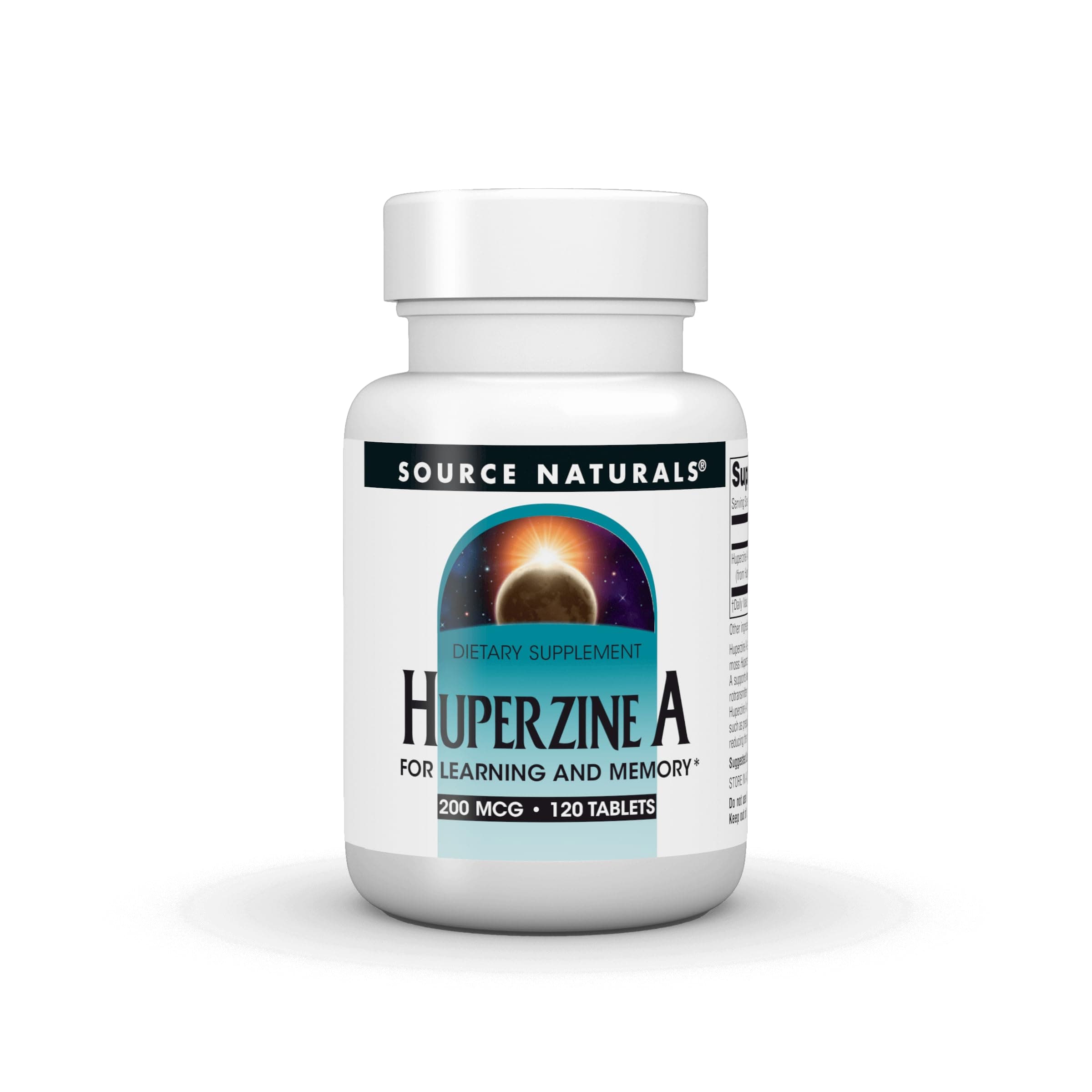 Source Naturals Huperzine A 200 MCG For Learning & Memory - 120 Tablets