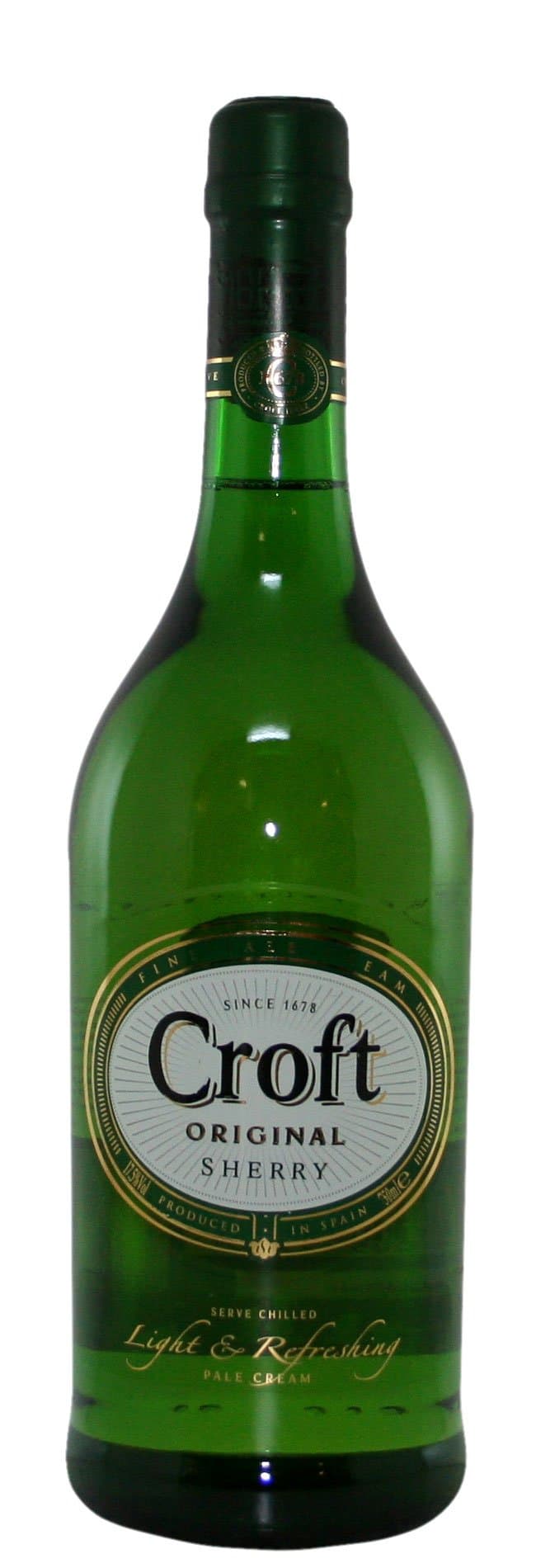 Croft Original Pale Cream Sherry 75cl Bottle