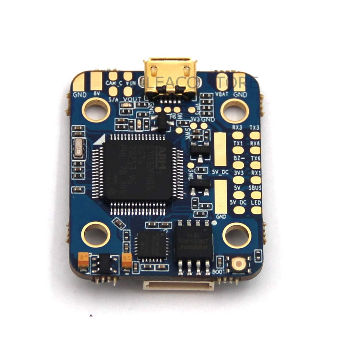 Airbot Omnibus F4 Nano v6 with LC Filter Flight Controller uses The MPU6000 Over SPI for The Stable Flight Performance LEACO