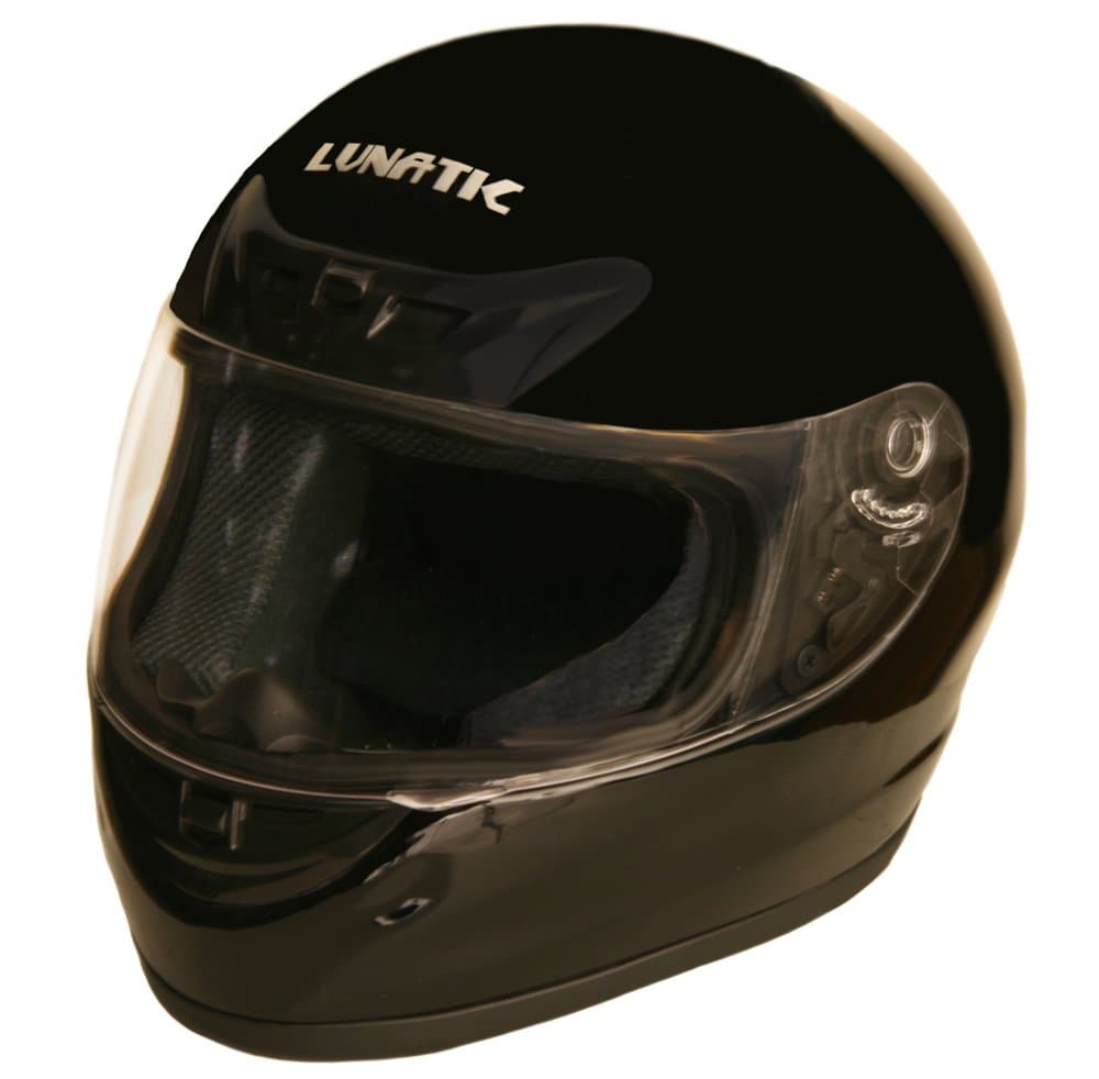 Lunatic, L-2006-16, Full Face Helmet - Gloss Black - Extra Large