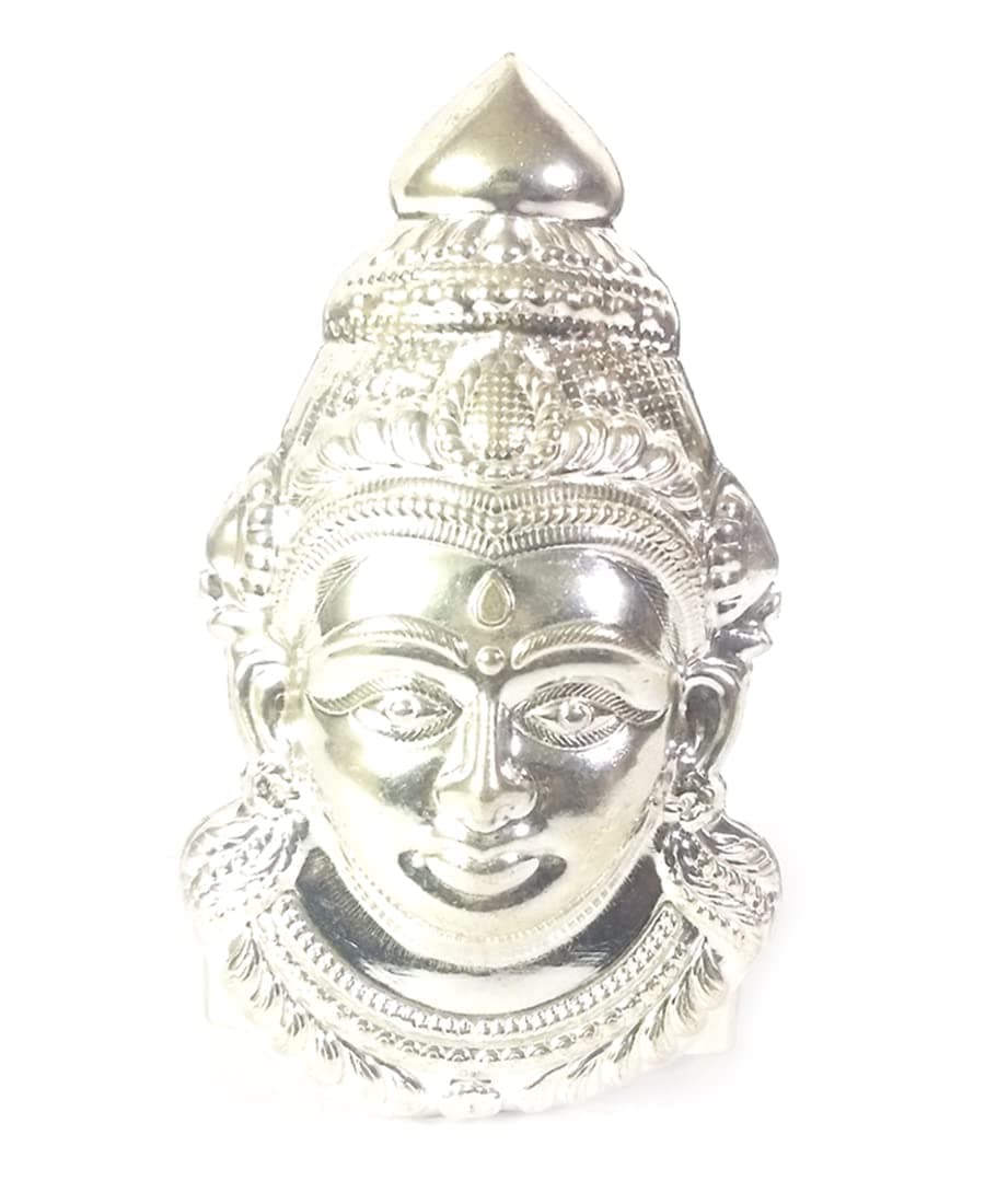 AMKL Laxmi Mukhota , Silver, (Pack of 1)