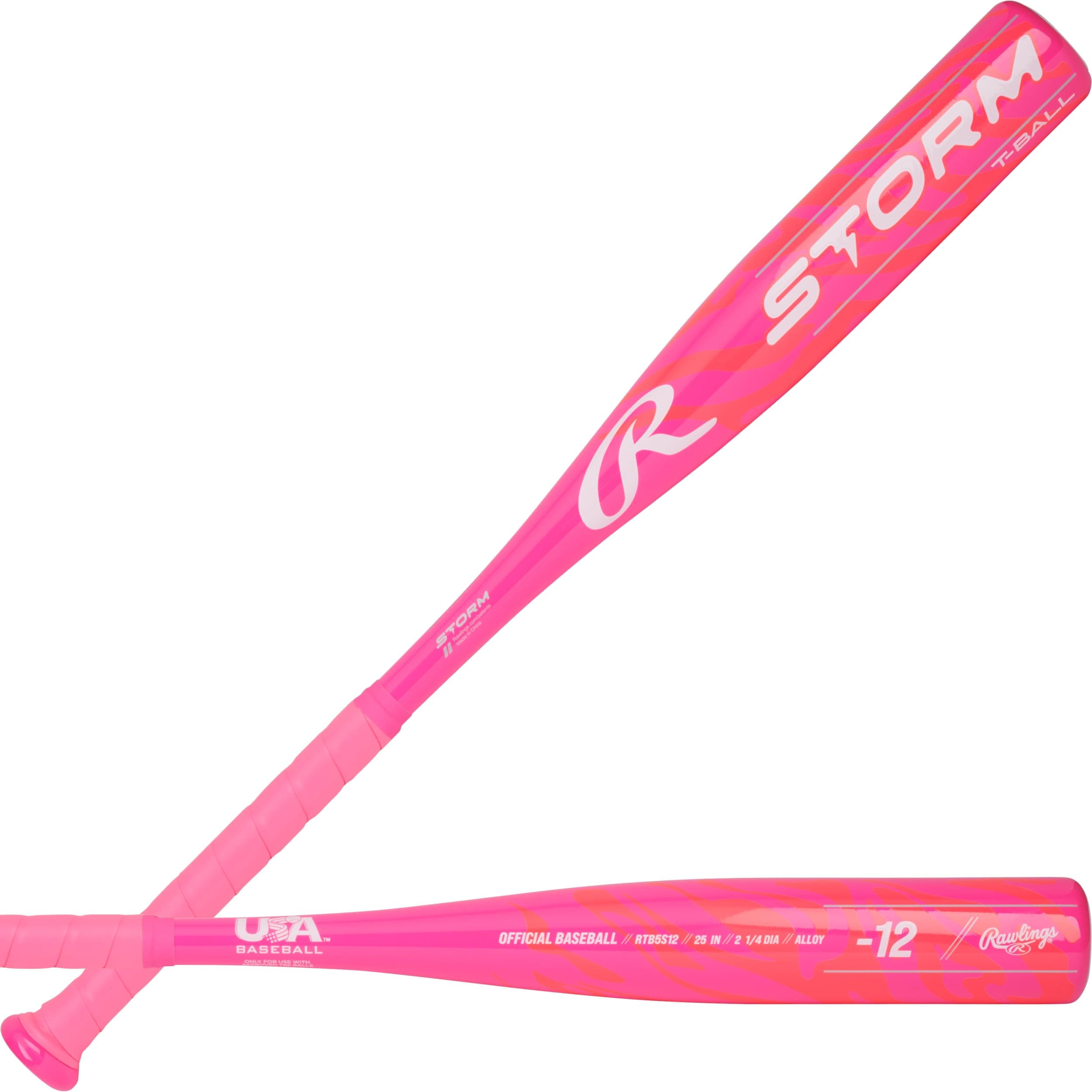Storm T-Ball Bat | USA Softball & Baseball | -12 Drop | 1 Pc. Alloy