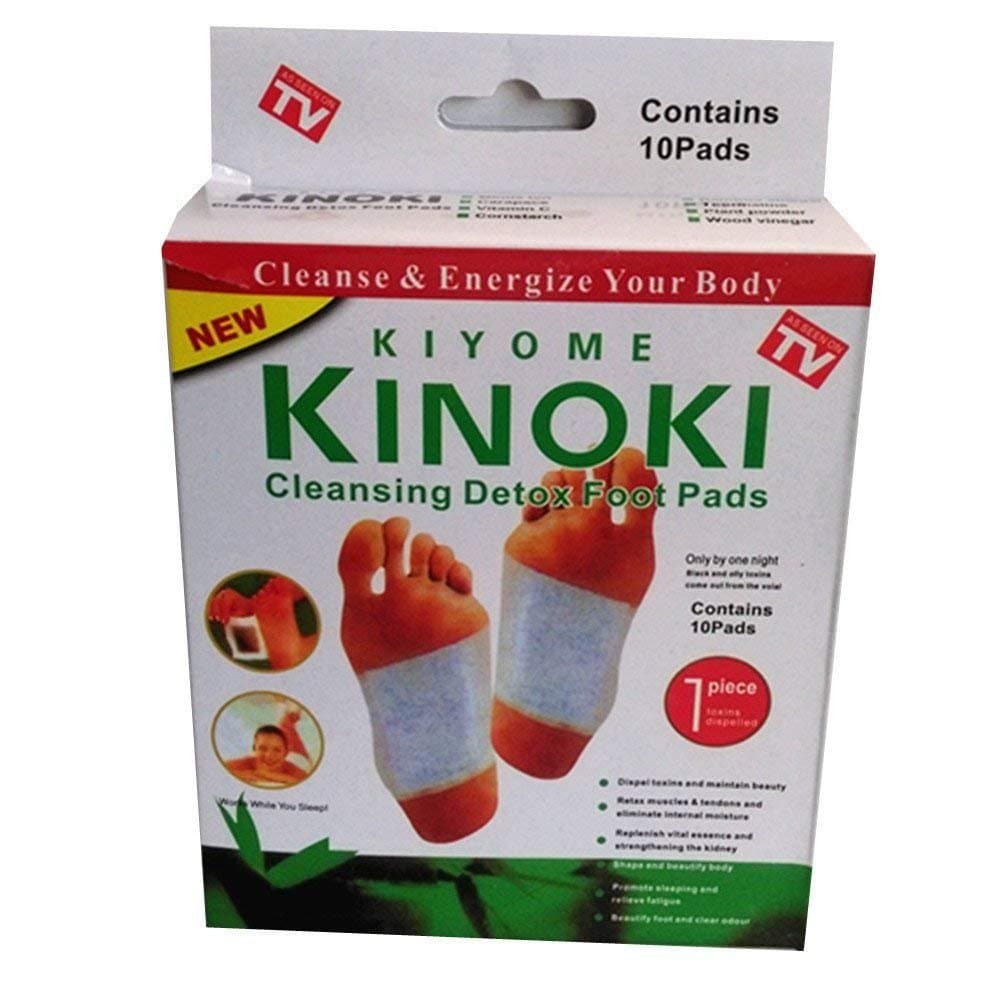 Kinoki Foot Detox Pads Set of 10 Health Pads Chinese Medicine