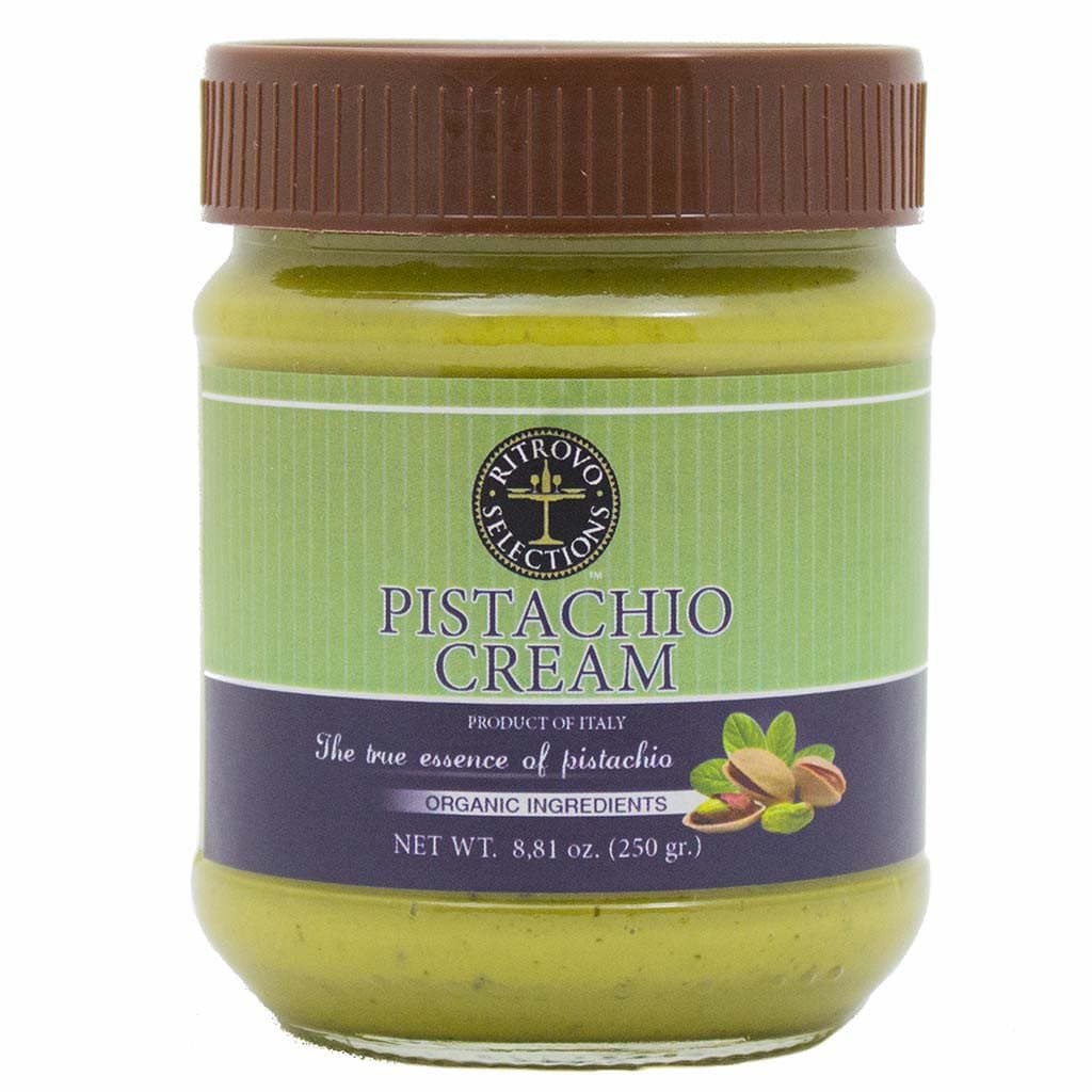 Stramondo Premium Organic Pistachio Spread from Sicily 8.8 oz