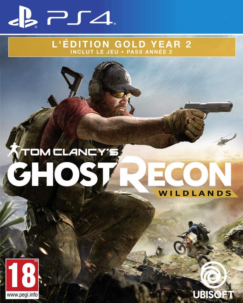 Ubisoft GHOST RECON WILDLANDS GOLD 2 - PS4 nv prix