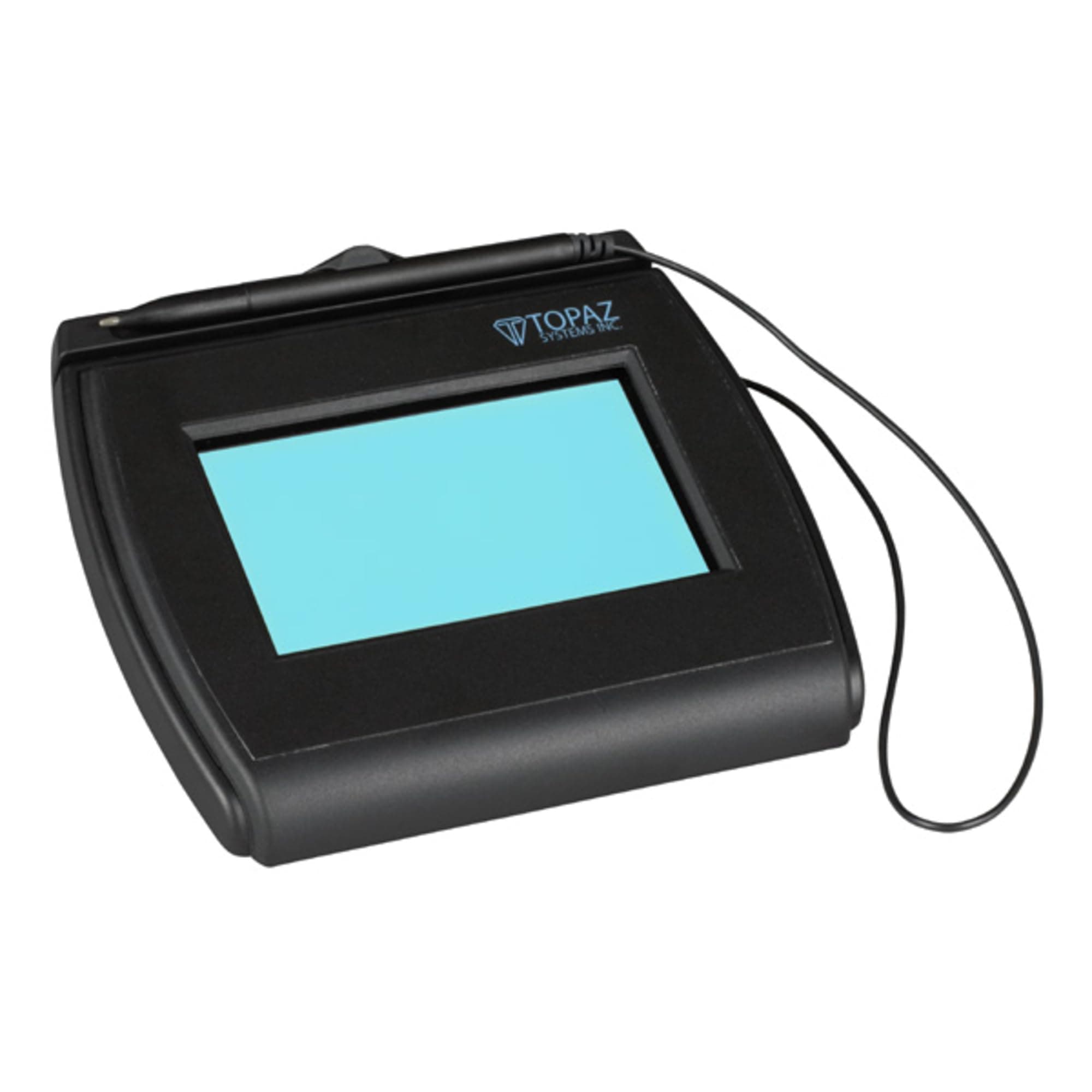 Topaz T-LBK750-BHSB-R Backlit 4x3 LCD Signature Capture Pad Dual Serial/USB