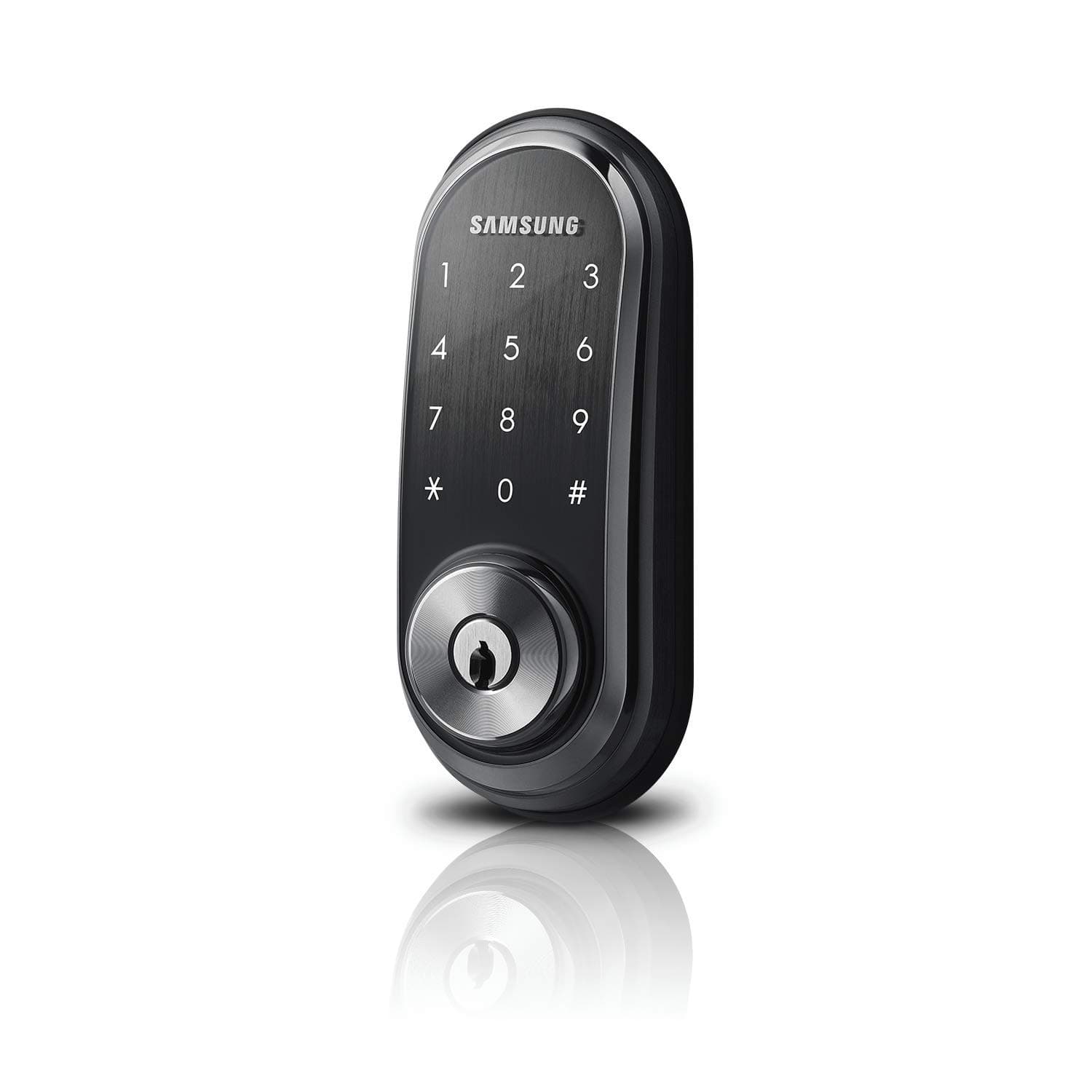 SHP-DS510MK Digital Door Lock SHP-DS510 Black Keyless Electronic Deadbolt + Emergency Keys FIT Most Doors