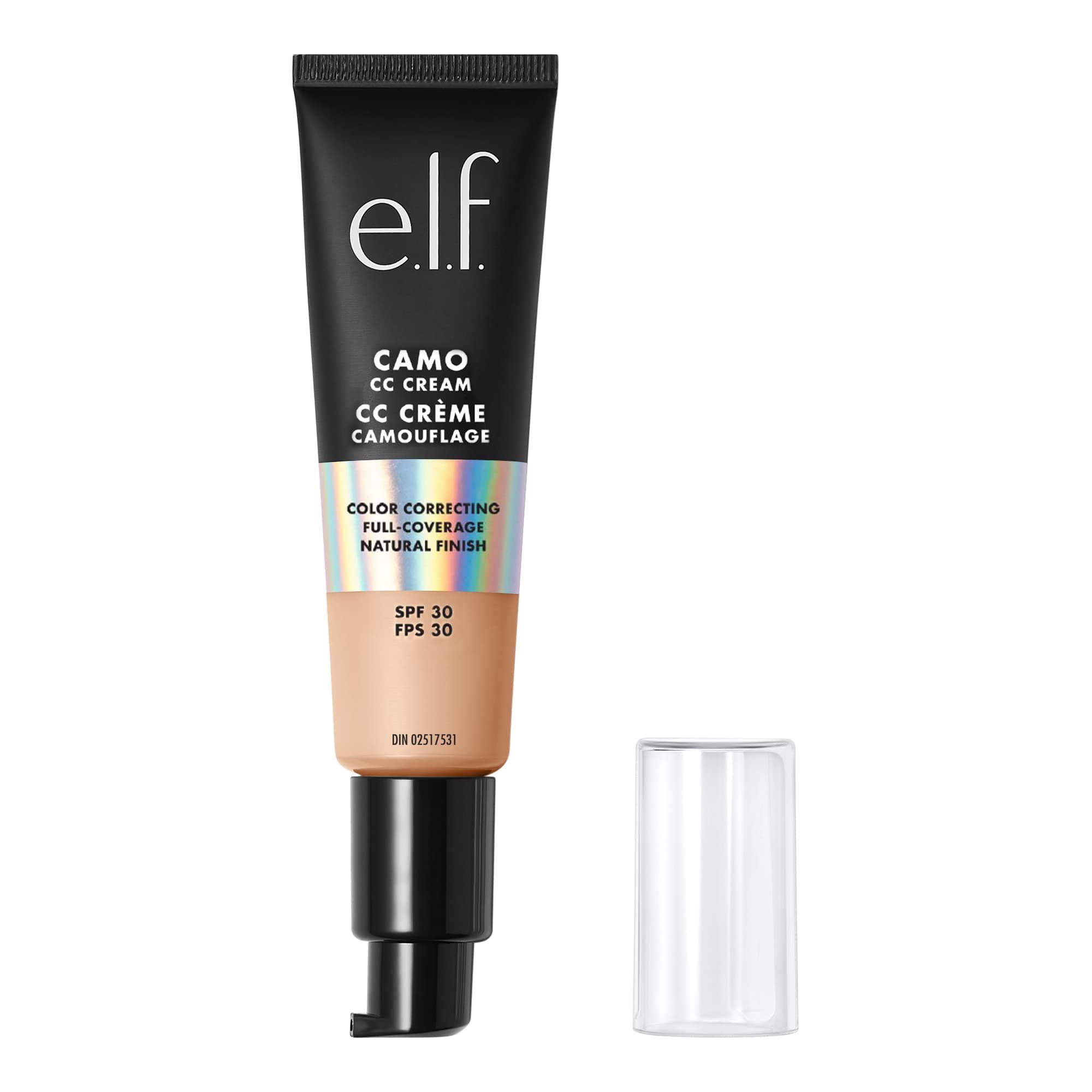 Camo CC Cream, Color Correcting Medium-To-Full Coverage Foundation with SPF 30, Light 210 N, 1.0 Oz (30g)
