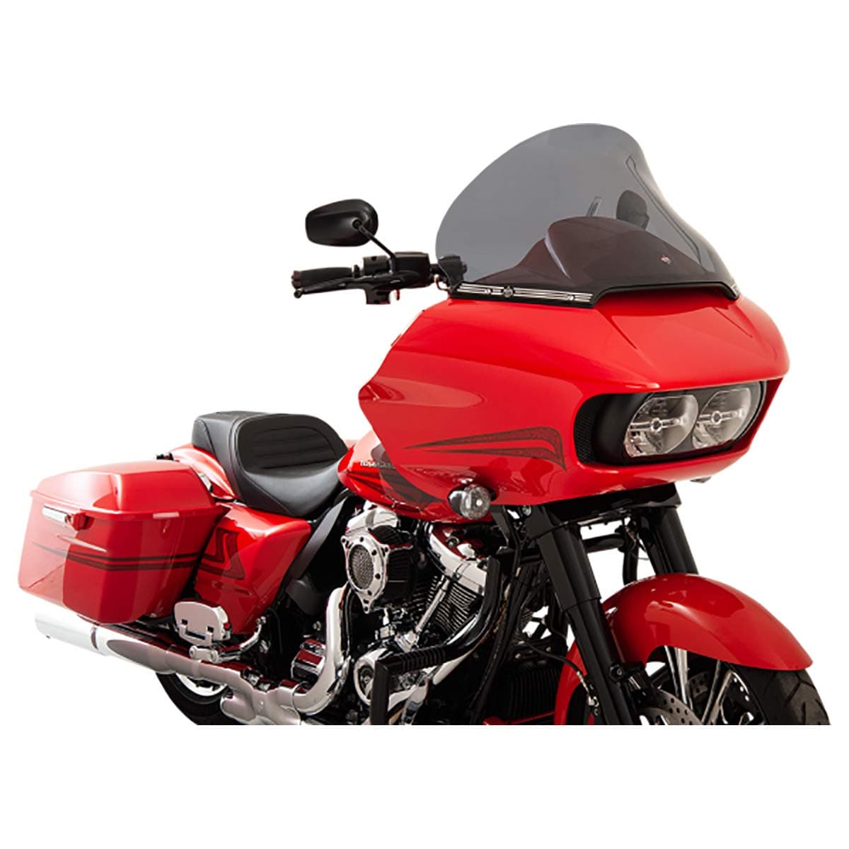 Klock Werks 2015-2023 Road Glide Pro Touring Flare (15" Dark Smoke)