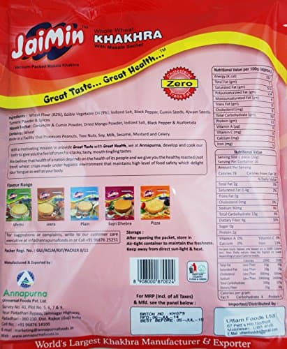 Jaimin Masala Khakhra 200g