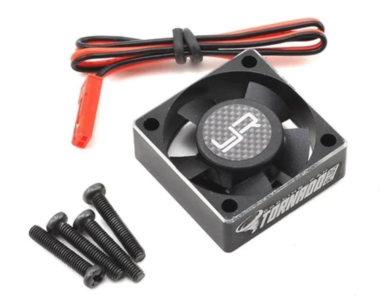 Tornado Plus Aluminium Case High Speed Cooling Fan 30 X 30mm / Yeah Racing/YA-0472BK
