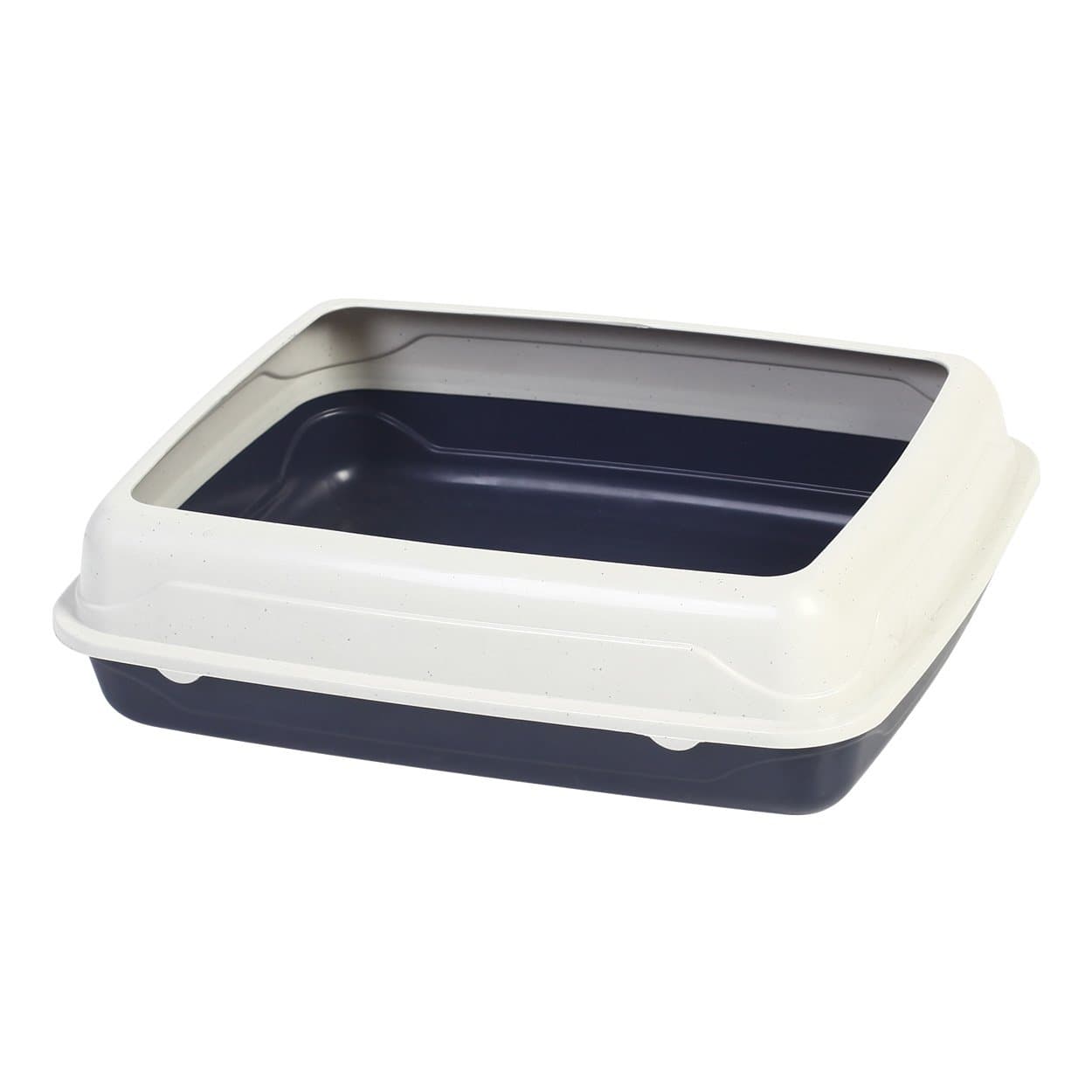 Animal Treasures Deluxe Cat Litter Pan with Rim-Medium