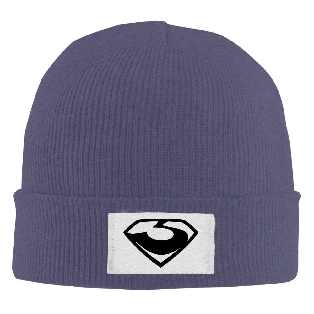 Man of Steel Superman Movie General Zod Soft Wool Watch Cap One Size Navy