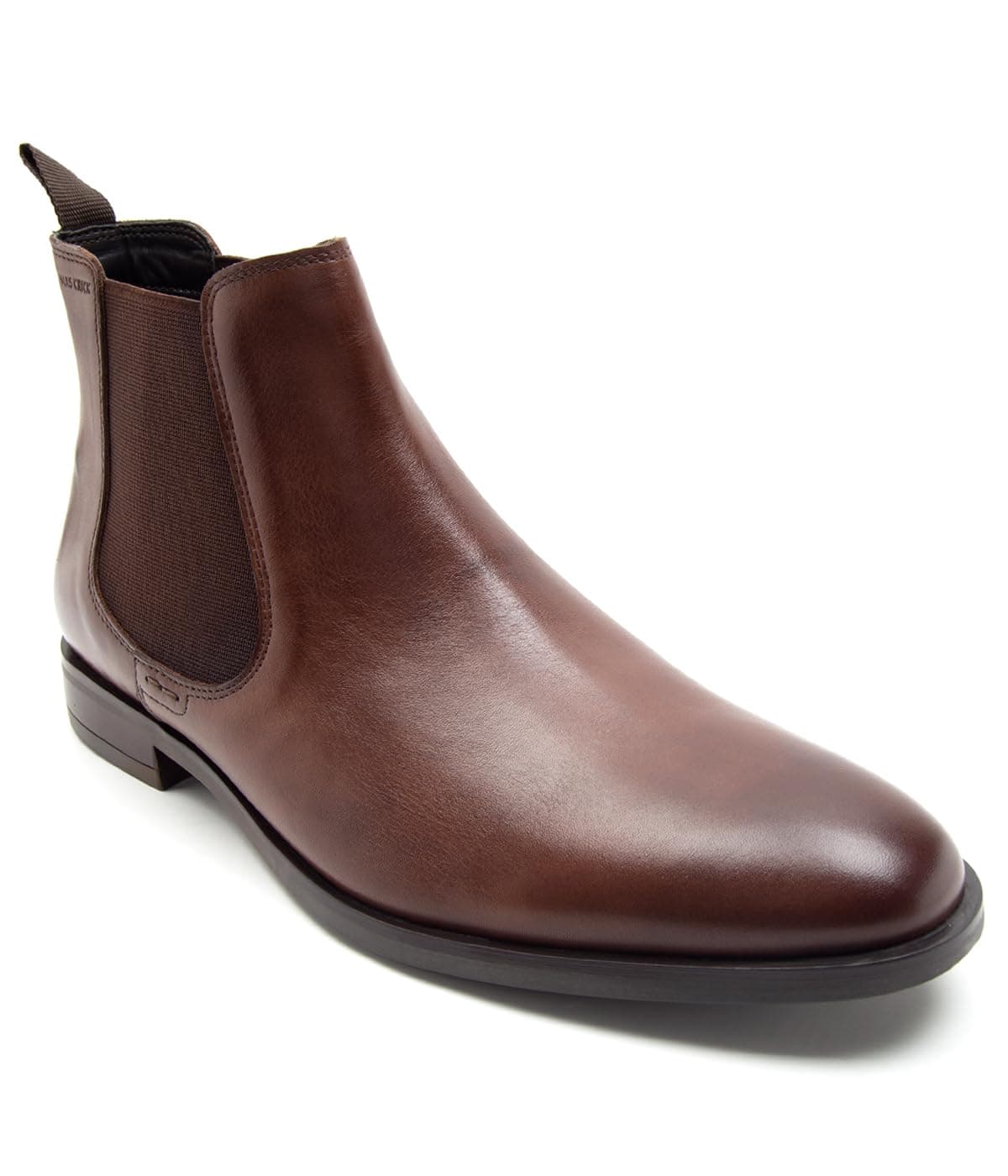 THOMAS CRICK Men's Chelsea Boots – Genuine Leather – Classic Formal Ankle Boots for Office & Occasion