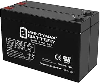 Mighty Max Battery 6V 7Ah SLA Battery Replacement for Enduring 3FM7-2 Pack