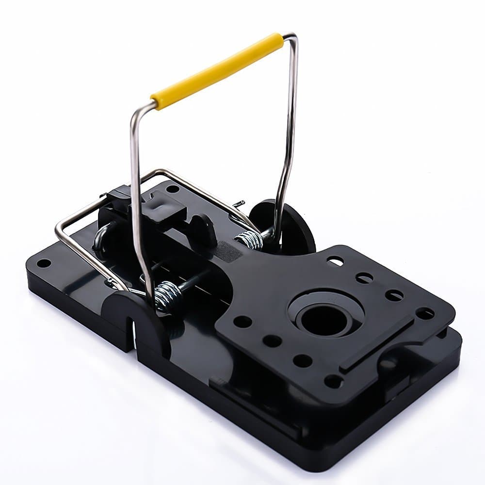 Euhubb Mouse Trap, Reusable Rat Traps Instantly Quick Response Plastic Pedal Mousetraps Easy Rodent Catchers 5 Pack