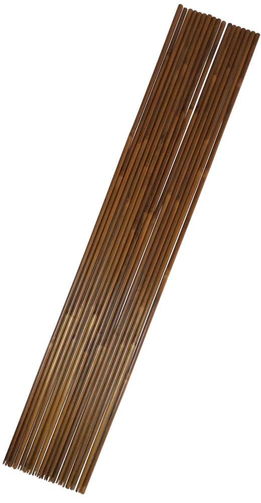 Oulay 12pcs Bamboo Arrow Shafts with Self-nock 33"/from 45-50#