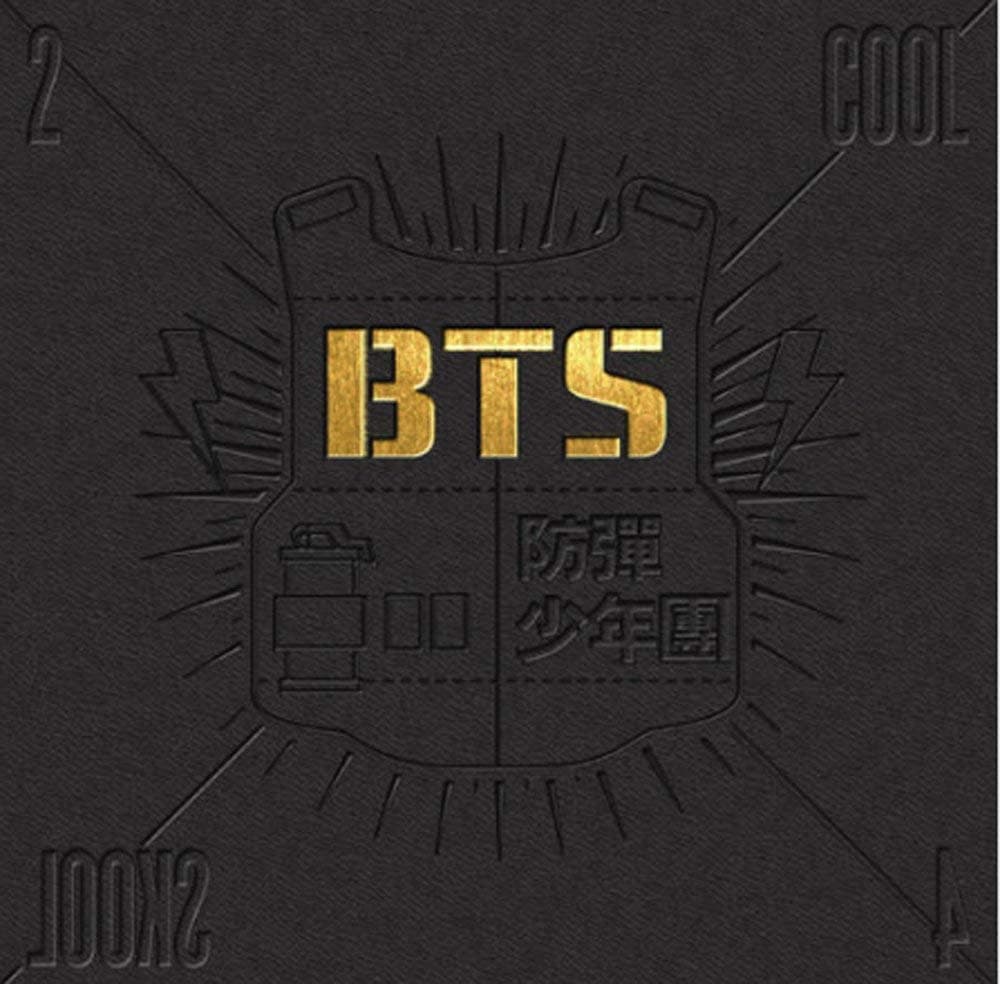 BTS Music [2 Cool 4 Skool] BANGTAN BOYS Single Album CD + Photo Book + Extra 4Photo Cards Set