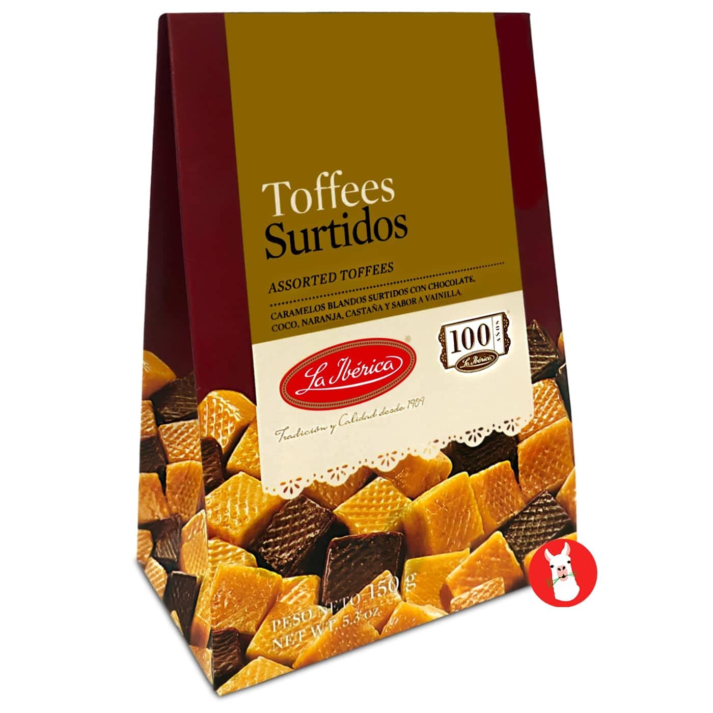 La Iberica Caramelos Blandos Surtidos Peruanos | Peruvian Assorted Toffees 5.3 oz Pack