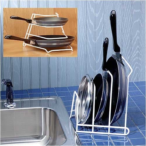 Frying Pan Storage Rack by Grayline