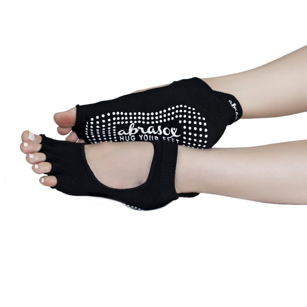 Yoga Socks - Half Toe Non-Slip Socks for Yoga, Pilates, Barre Exercise