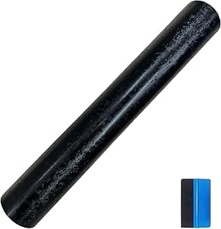 Forged Carbon Fiber Black Vinyl Wrap Sticker Free Bubble Air Release DIY Decal Car Auto Vehicle Morotcycle Self Adhesive (Black, 30cm x 100cm)