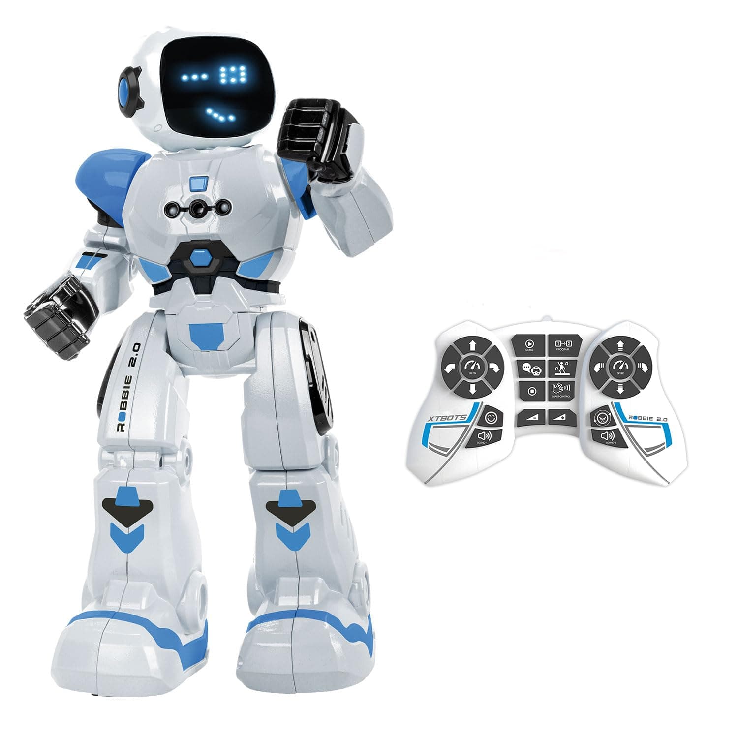 Xtrem Bots - Robbie Robot Toy | Toy Robots | Robots For Kids | Remote Control Robot I Boys Toys Age 5 Years Or Older | Coding Toys For Kids 8-12 | STEM