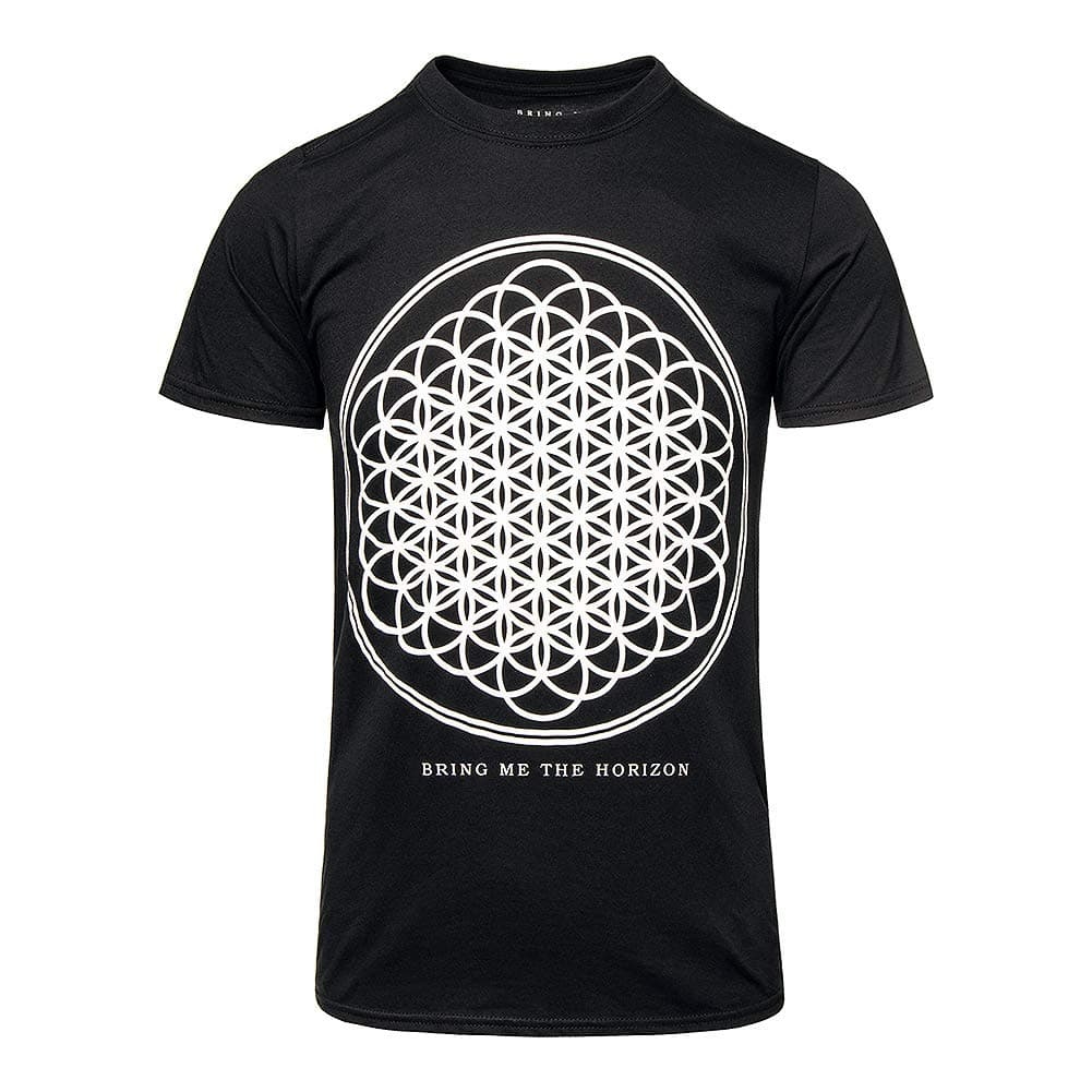 Bring Me The Horizon Men's Sempiternal Tour (Back Print) Slim Fit T-Shirt Black