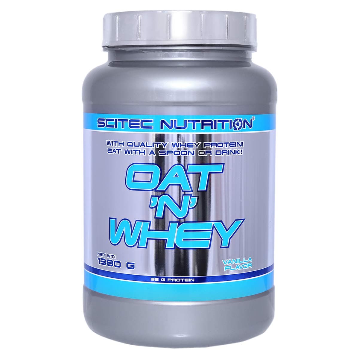 Scitec Nutrition Oat N Whey Protein Supplement (Vanilla,1380g)