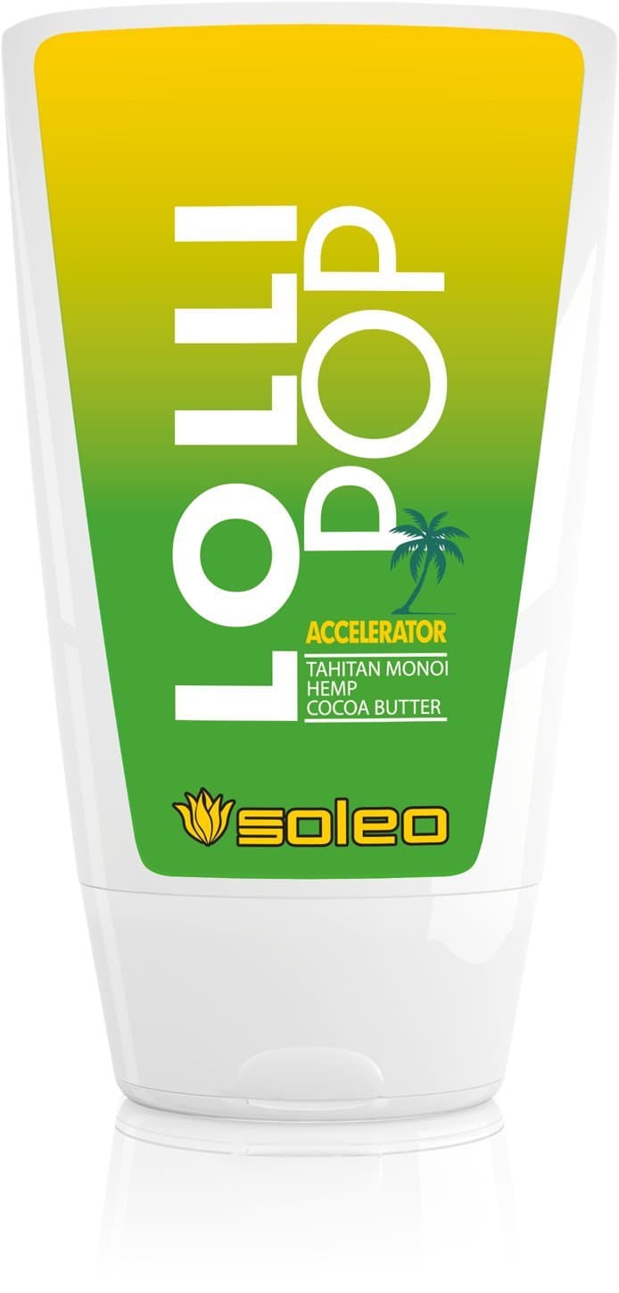 Soleo Lollipop accelerator sunbed tanning lotion cream (100ml bottle)