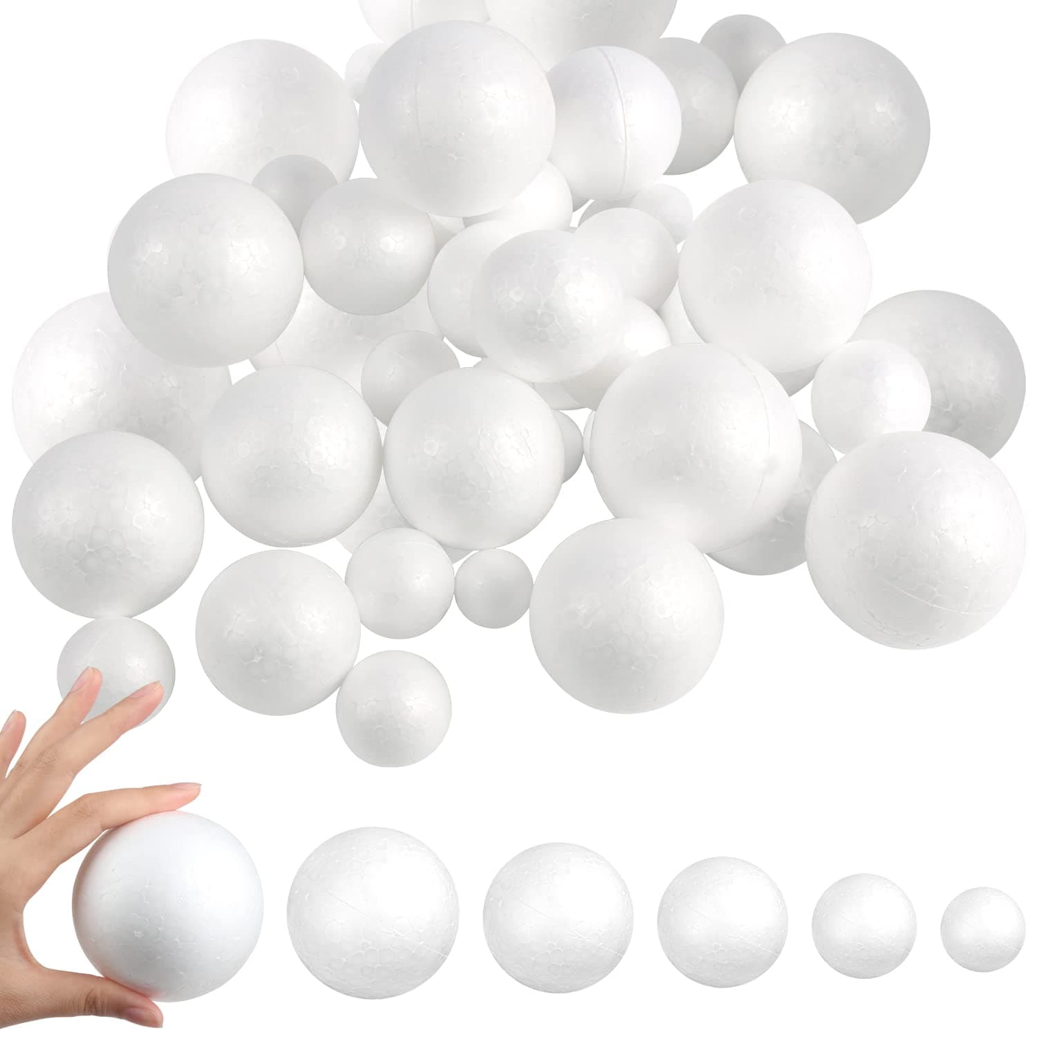 Styrofoam balls