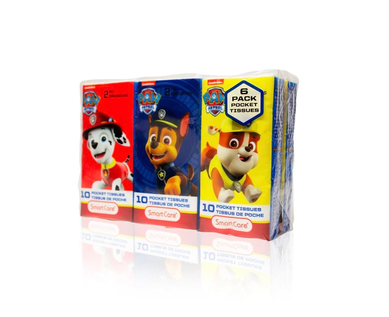 Paw Patrol 2-Play Pocket Tissues 12 Packages by SMARTCARE (7022224)