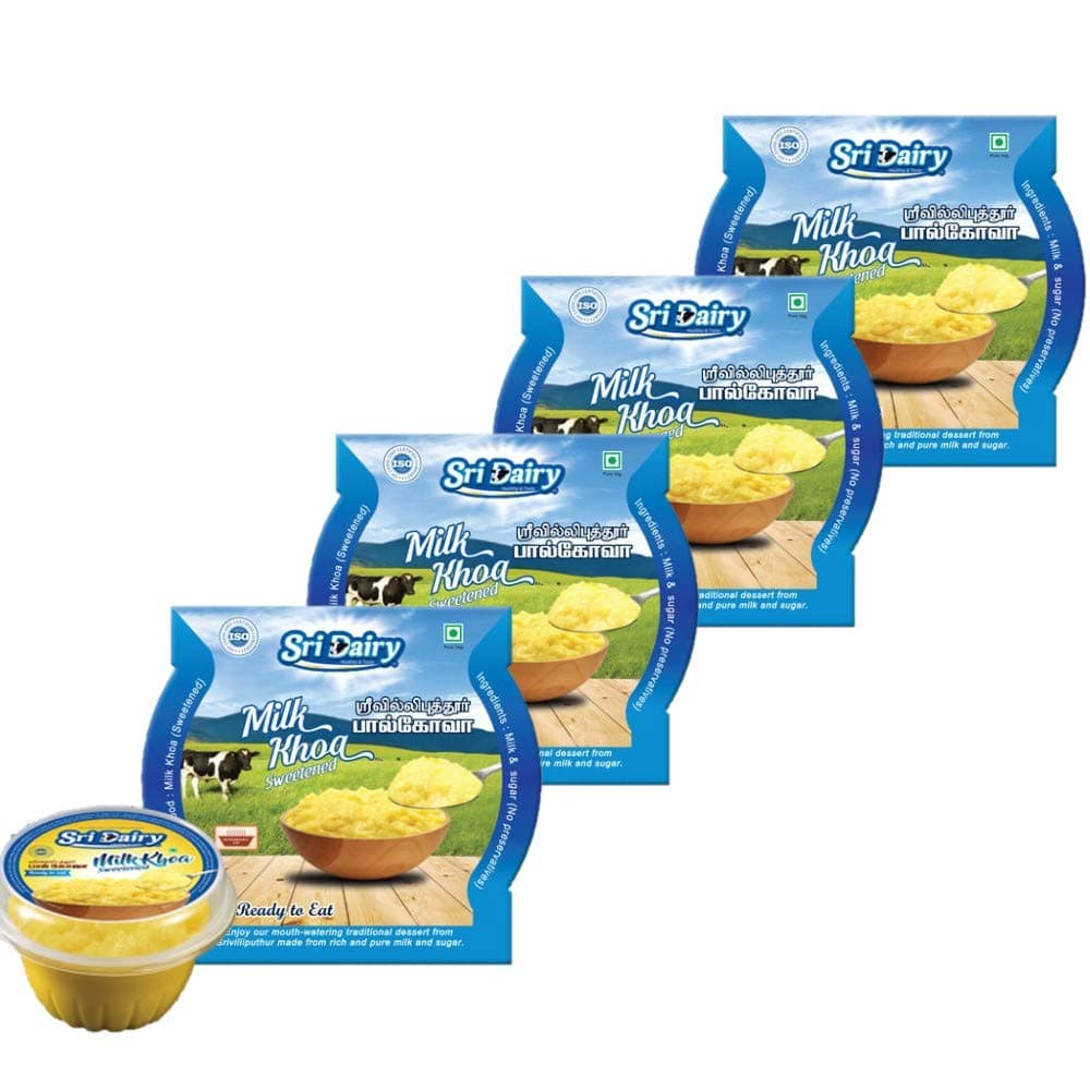 SRI DAIRY - SRIVILLIPUTHUR PALKOVA (Pack of 4 - 400 GM)
