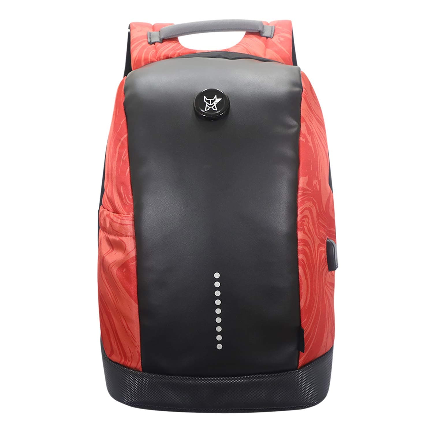 Arctic Fox Laptop Backpack Slope Anti Theft with USB Charging Port (Red)