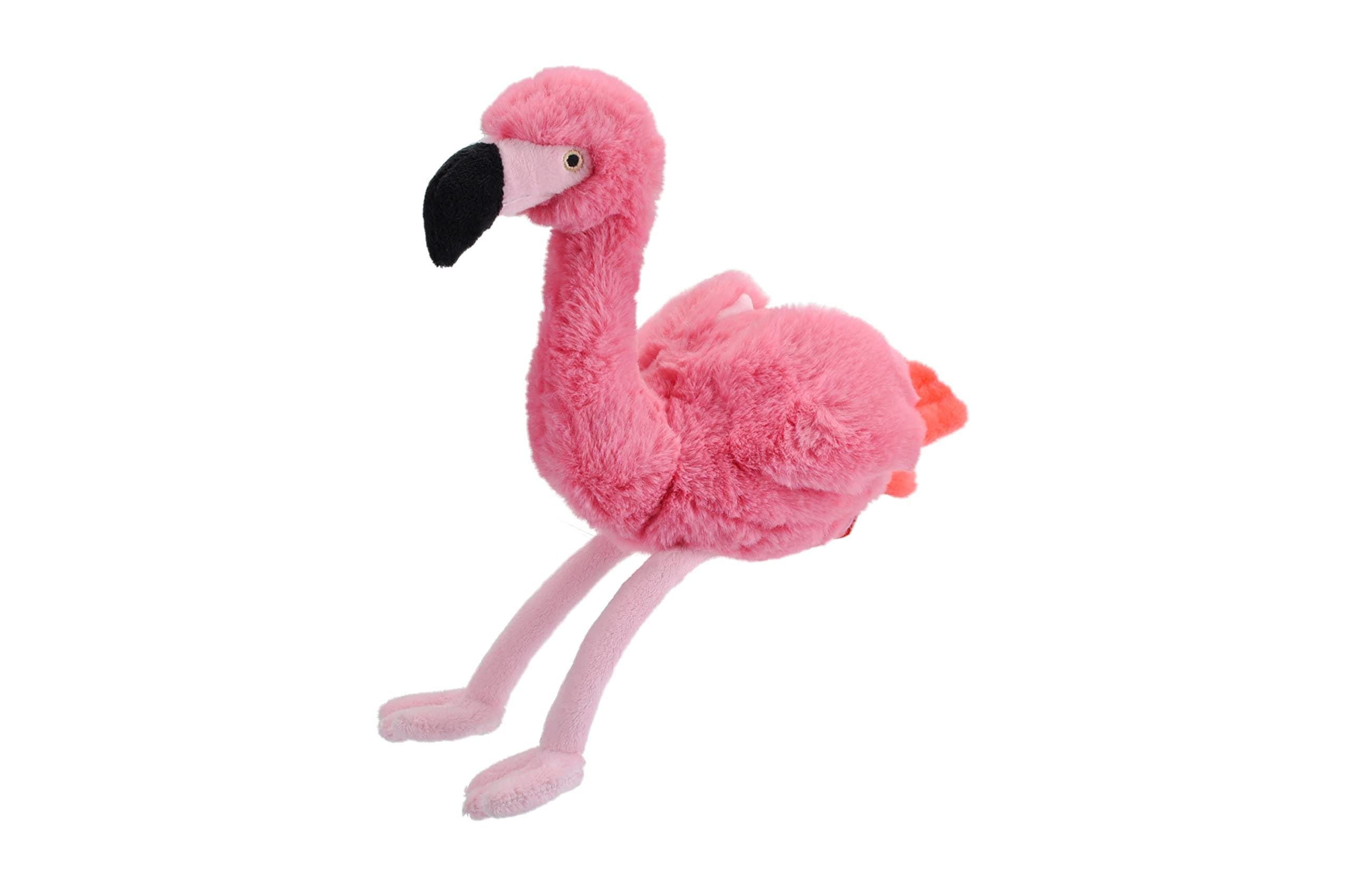 Wild Republic Ecokins Mini, Flamingo, Stuffed Animal, 8 inches, Gift for Kids, Plush Toy, Made from Spun Recycled Water Bottles, Eco Friendly, Child’s Room Decor