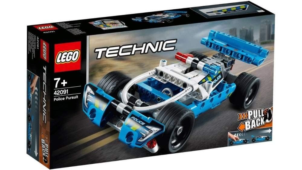 Technic Police Pursuit 42091 Building Kit (120 Pieces)