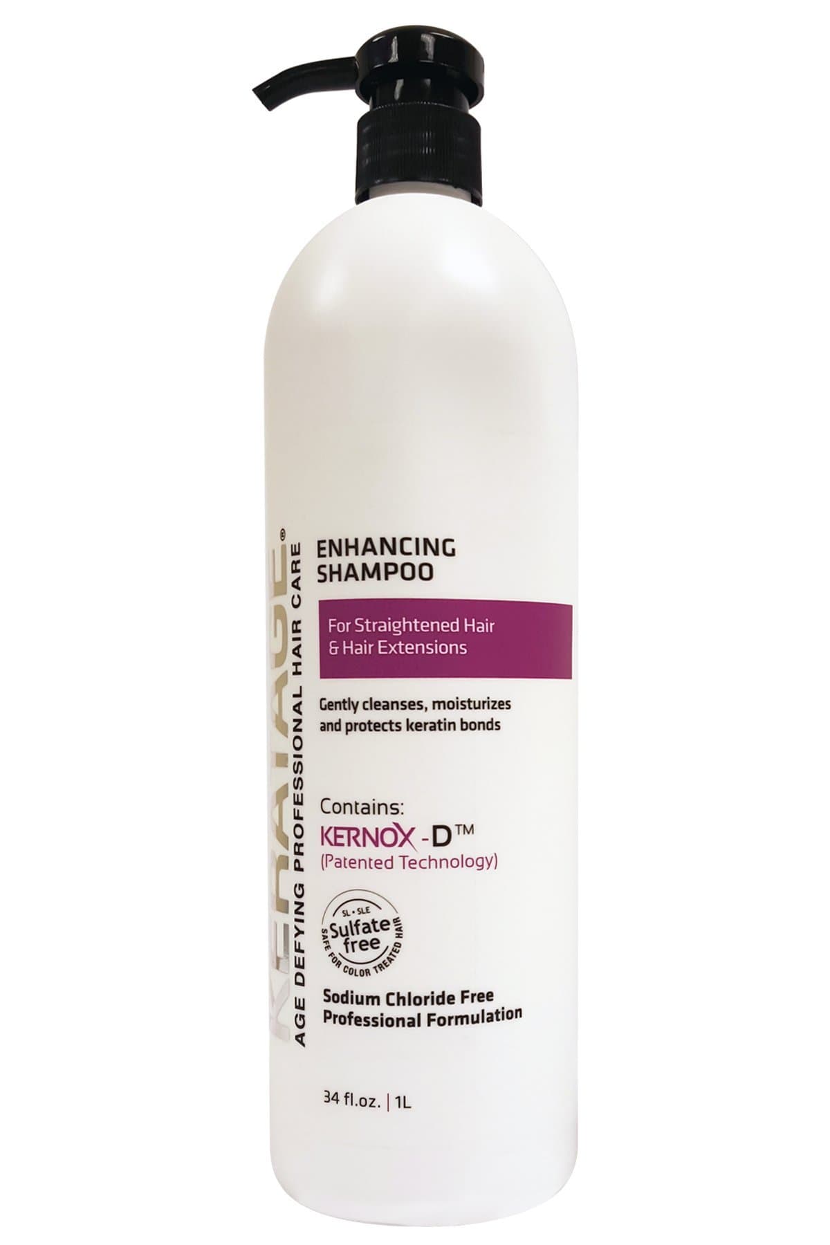 Enhancing Shampoo 34 oz / 1 Liter - Sodium Chloride And Sulfate-Free