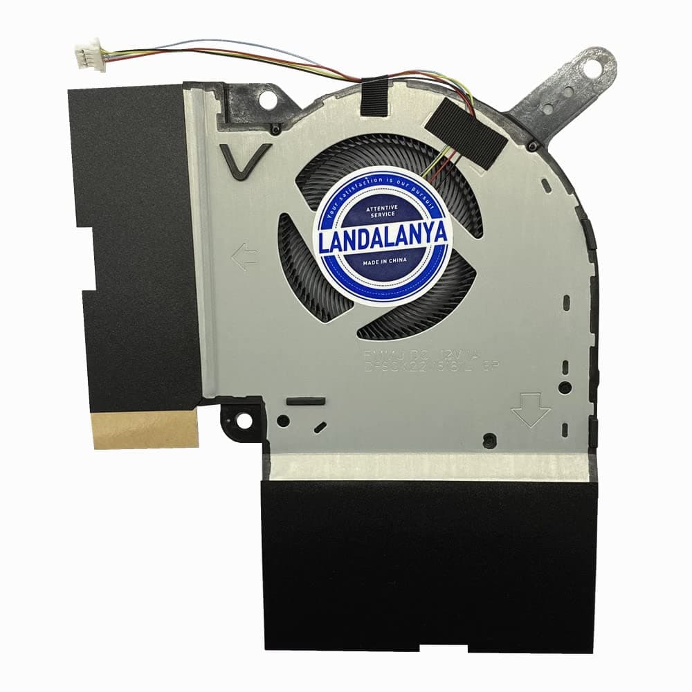 Landalanya Replacement New GPU Cooling Fan for ASUS Scar III ROG Strix G531GW G731GV G731GW S5D S7D G531GV G731DU G731GD G731GT G731GU G531GT G531GU G531GD Series DFSCK22115181L FMMU DC12V 1A Fan