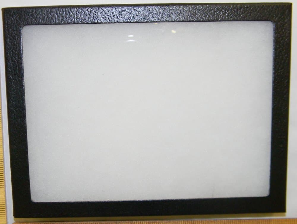 150BK Display Frame with Glass Top