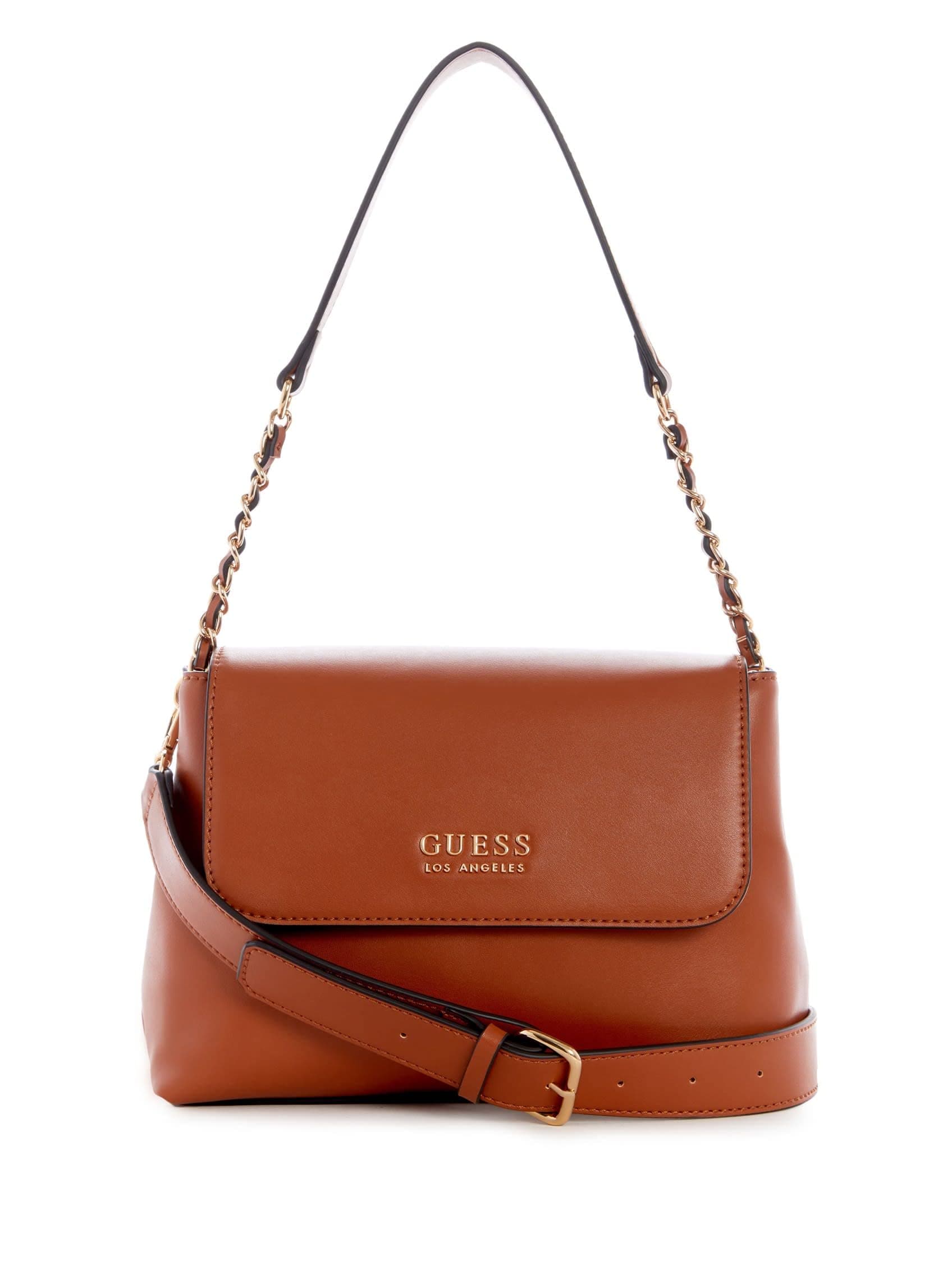 GUESS FactoryMilena Crossbody, Cognac, One size