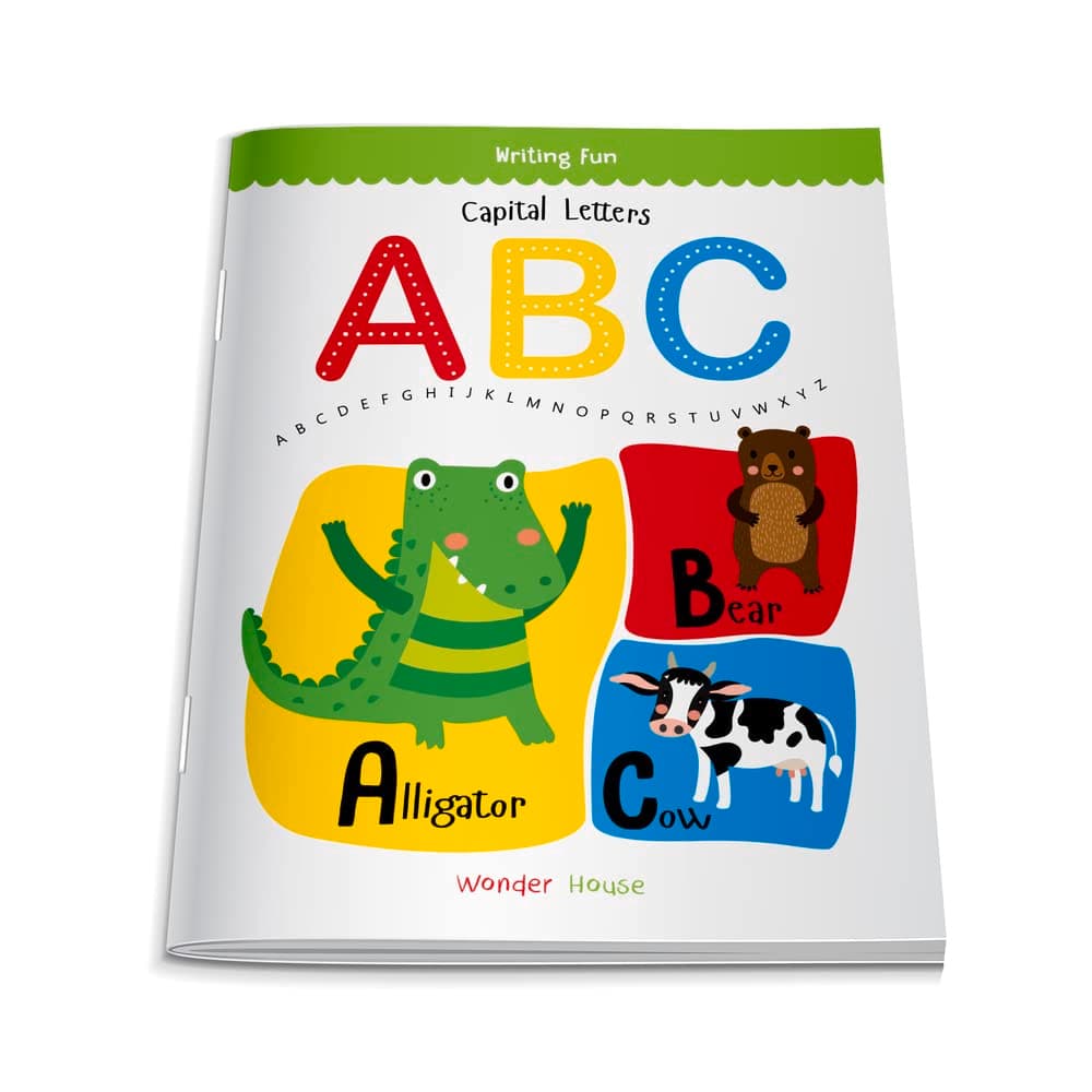 Capital Letters ABC: Write and practice Capital Letters A to Z book for kids (Writing Fun) (Early Learning Writing and Practice Book) Paperback – 25 April 2018