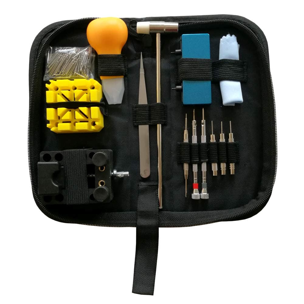 EONBES Watch Repair Kit, Watch Band Link Back Pin Strap Removal Adjustment Sizing Opening Tool Set