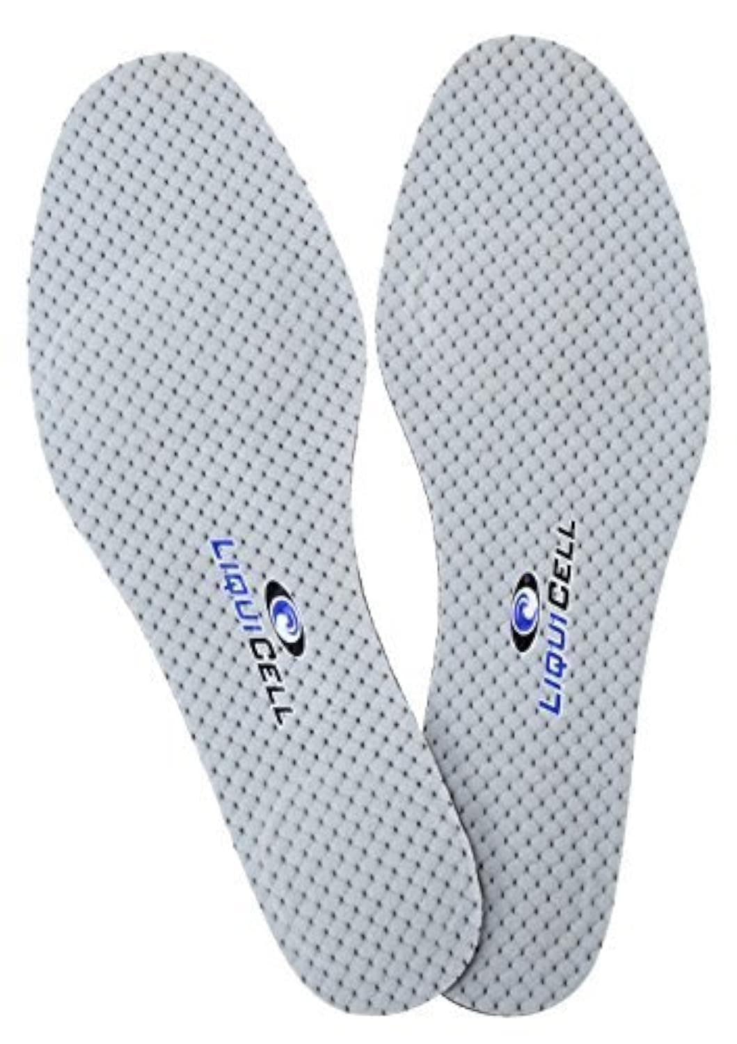 Ergo21 Liquicell Plantar Fasciitis Insoles Reduce Foot Friction Hotspot and Fatigue - Liquid-Filled Membranes Improved Blood Flow by 150% - Shoe Inserts for Men 10-12