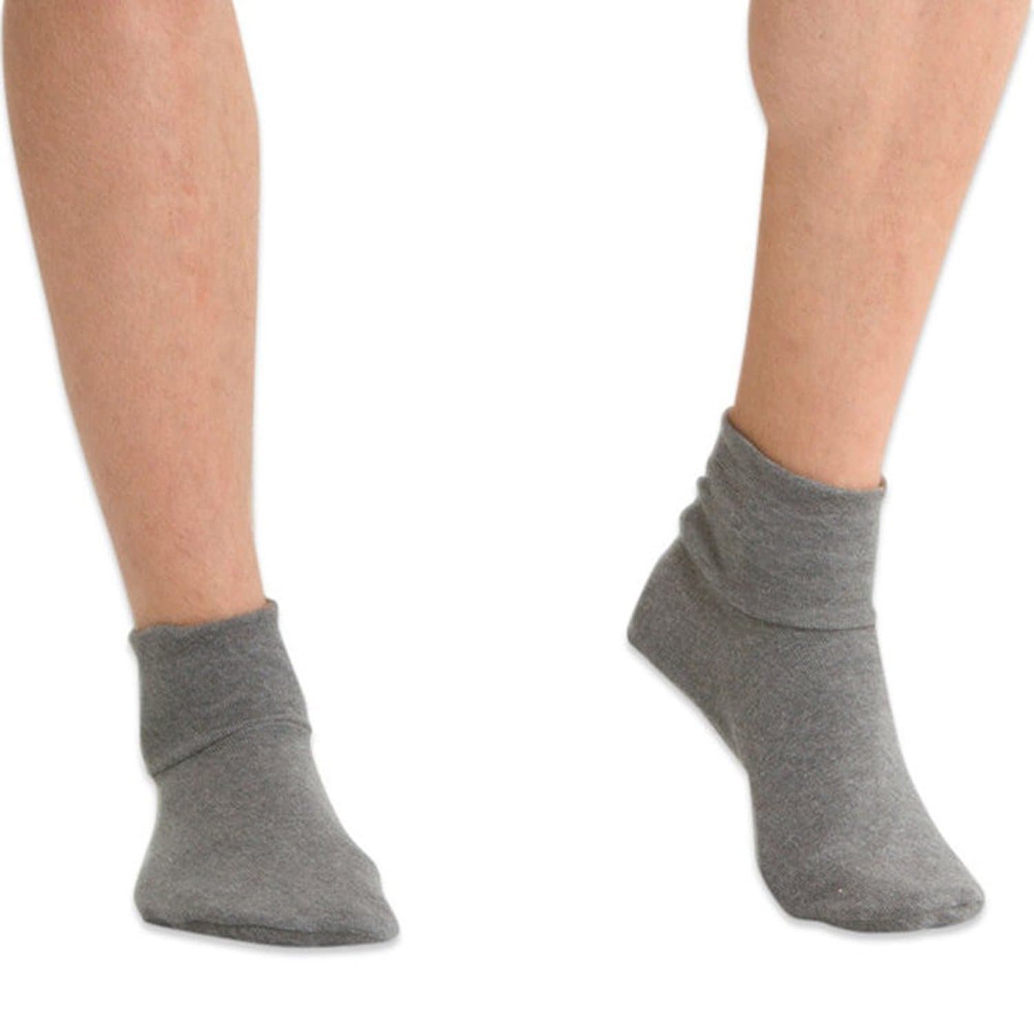 Cottonique Latex-Free Adult Booties made from 100% Organic Cotton (2 pairs/pack)