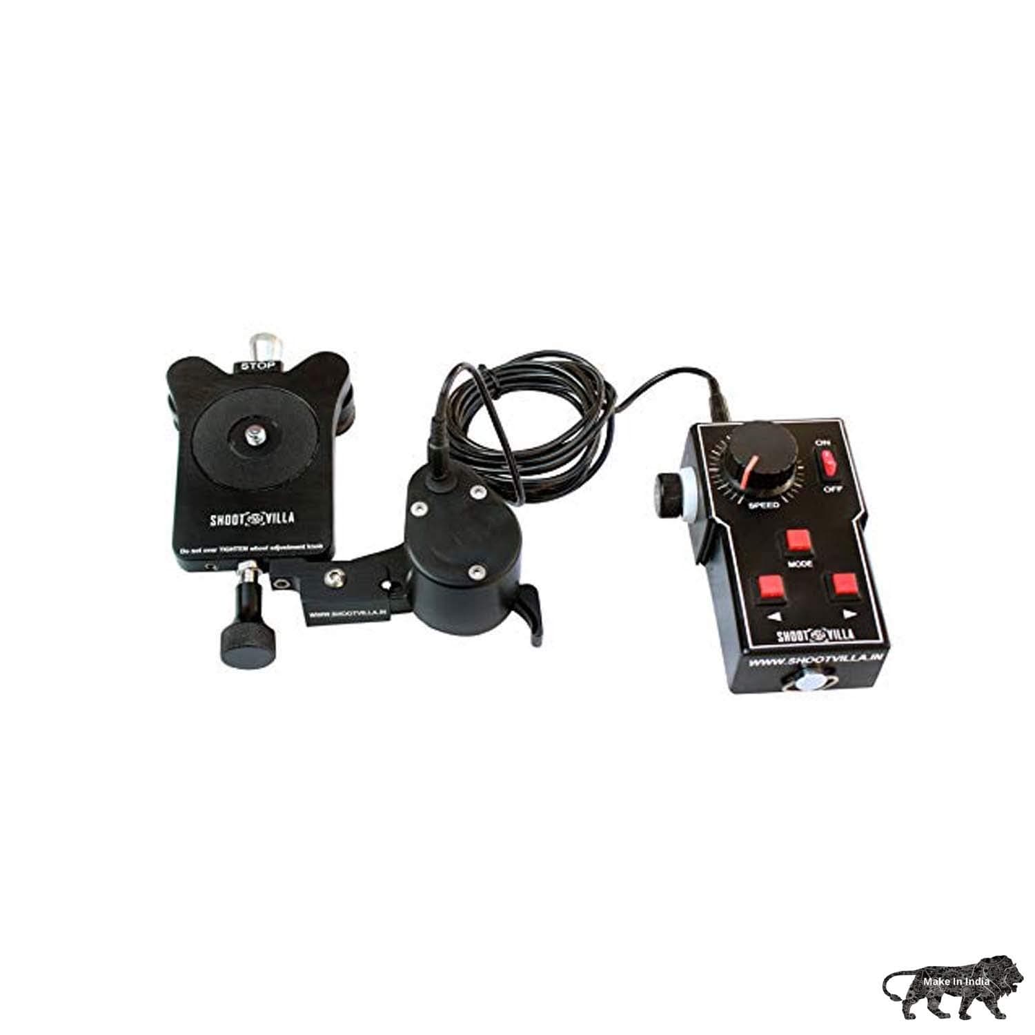 Shootvilla Motion Control System for Curve 120°, Curve 180° Curve n line and Linear Camera Sliders (SV-MC-CS)