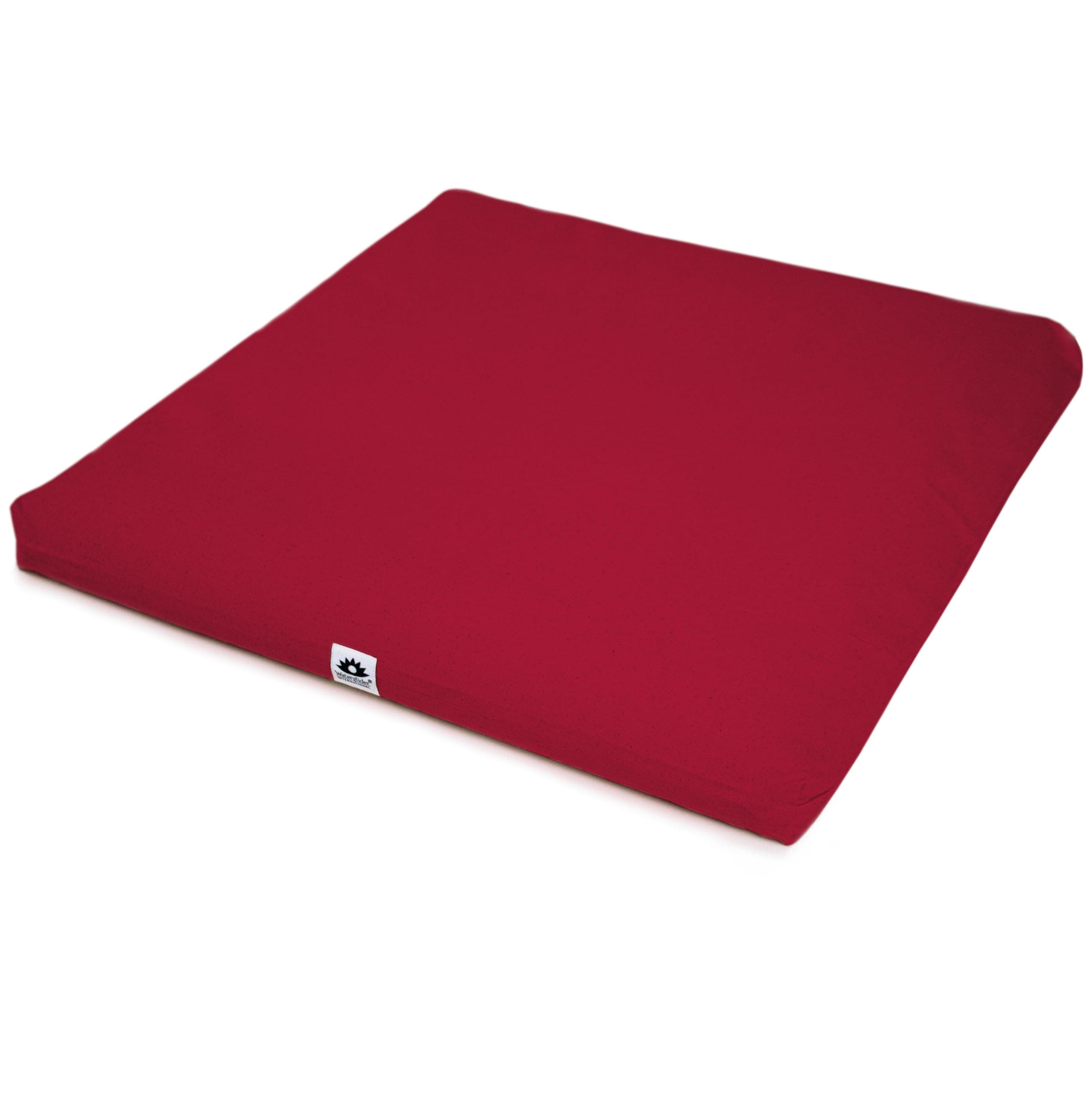 Zabuton, Eclipse line, Buckwheat Filled Meditation Cushion, 23" x 23"